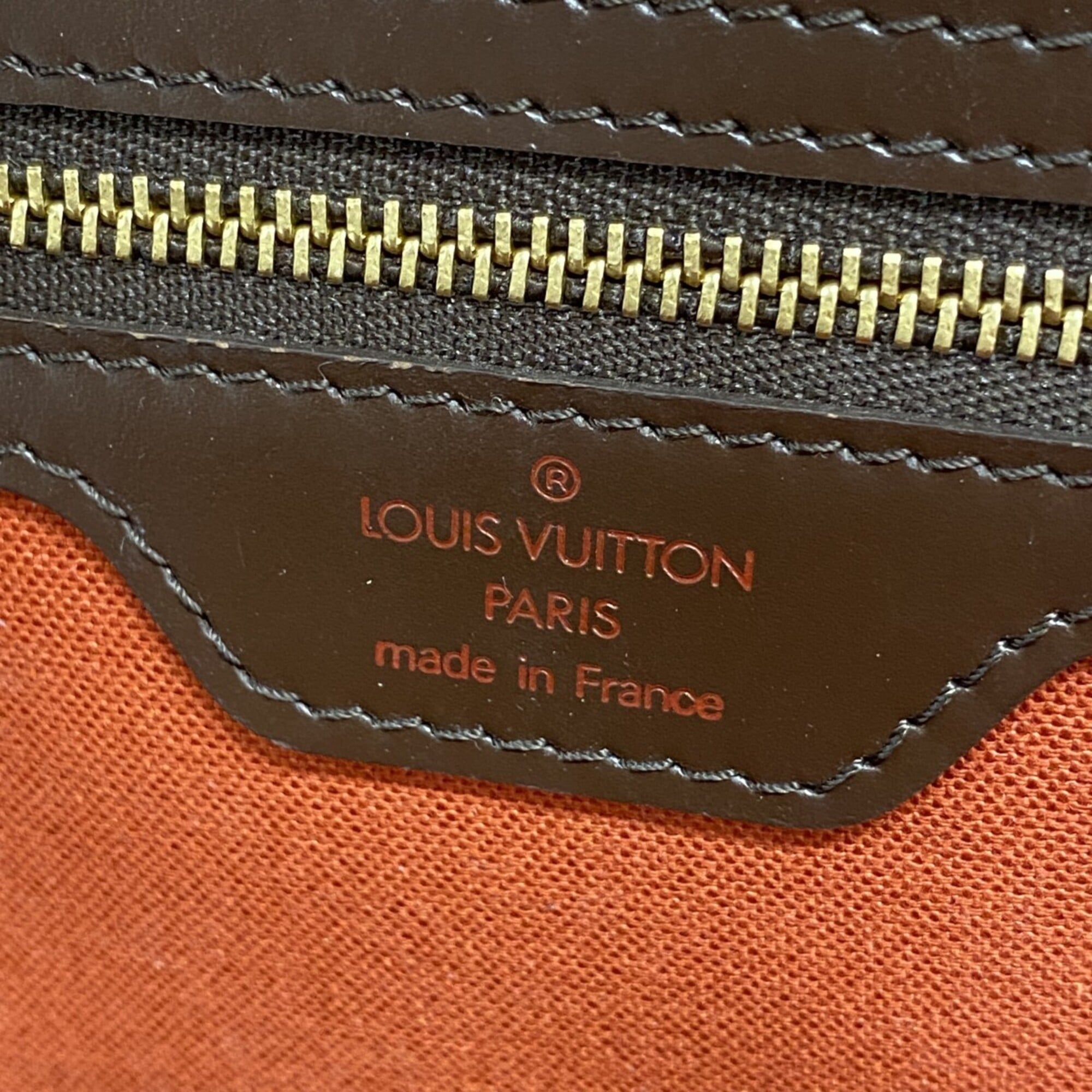 Louis Vuitton Ebene Handbag (Pre-Owned)