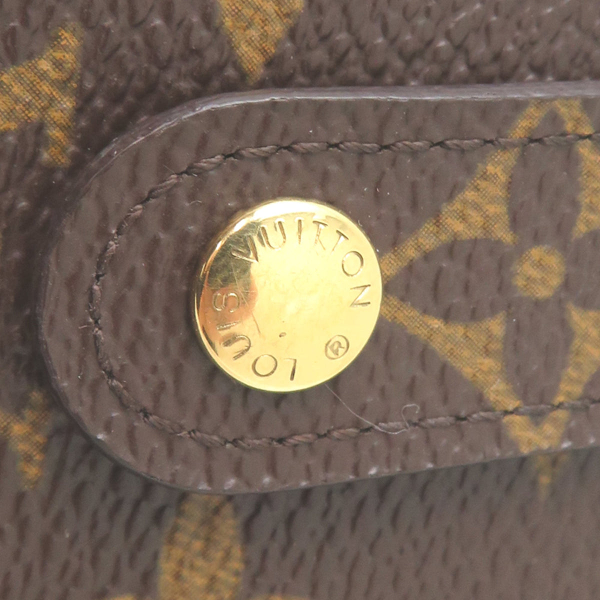 Louis Vuitton Brown Monogram Wallet (Bi-Fold) (Pre-Owned)