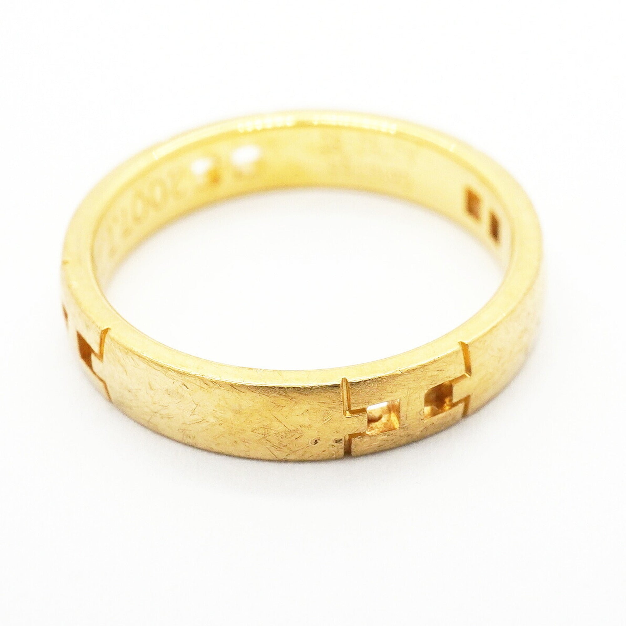 Hermes Yellow Gold (18K) Band Ring (Pre-Owned)