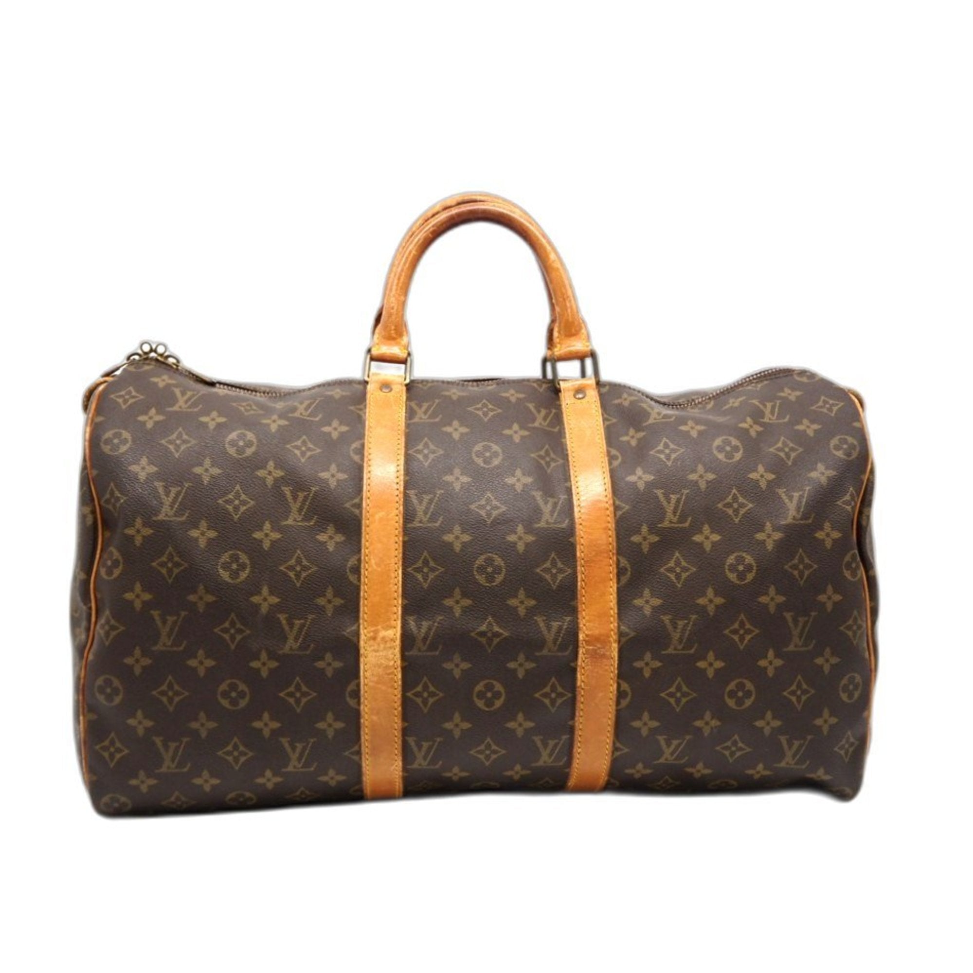 Louis Vuitton Brown Monogram Monogram Boston Bag (Pre-Owned)