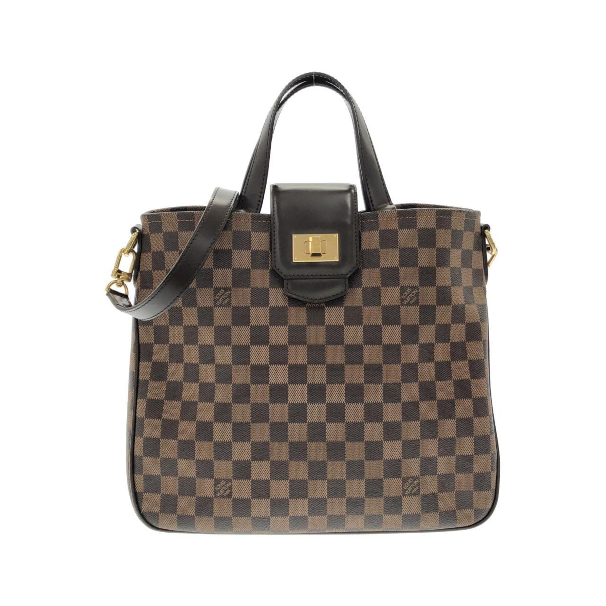 Louis Vuitton Ebene Coated Canvas Handbag (Pre-Owned)