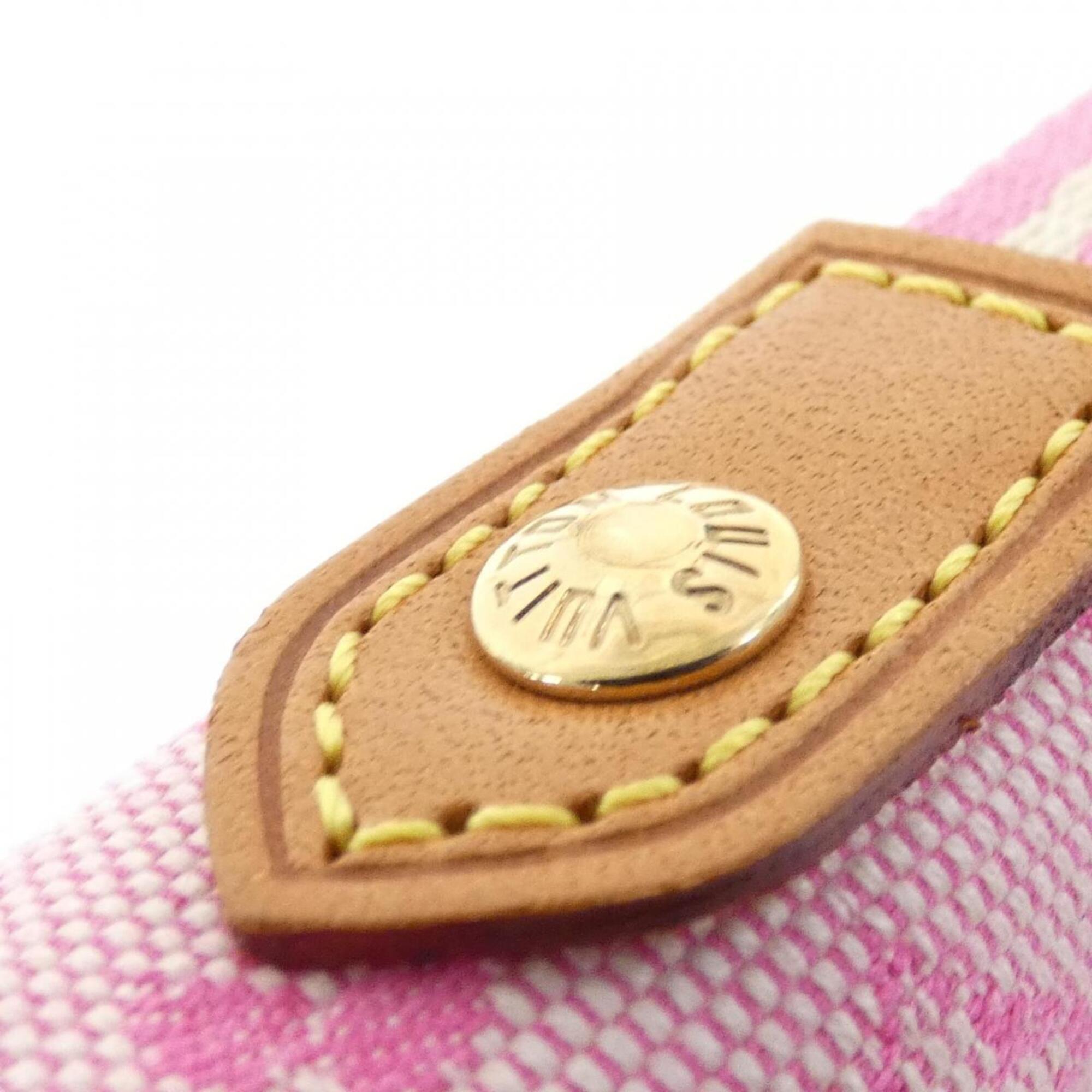 Louis Vuitton Pink Canvas Handbag (Pre-Owned)