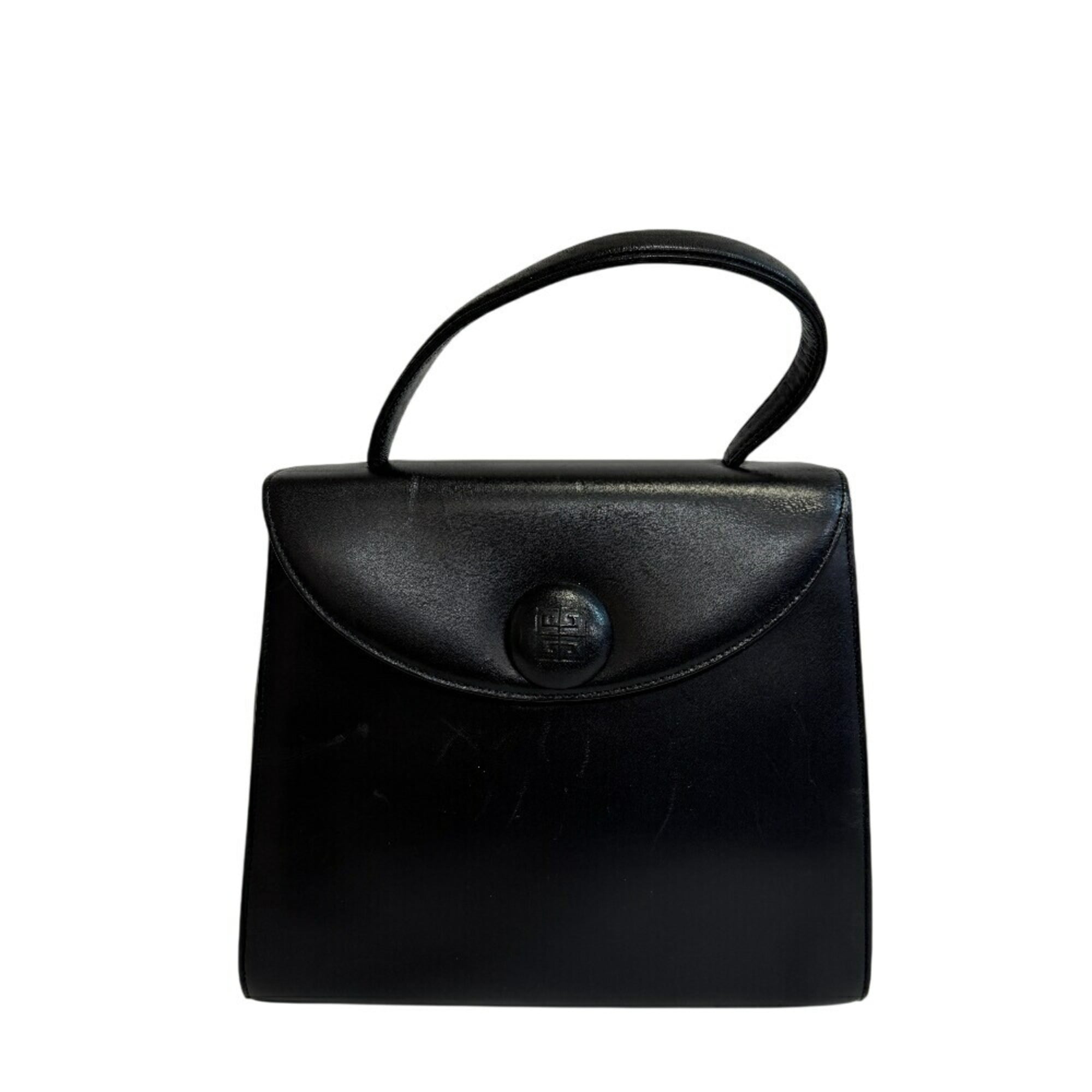 Givenchy Black Leather Handbag (Pre-Owned)