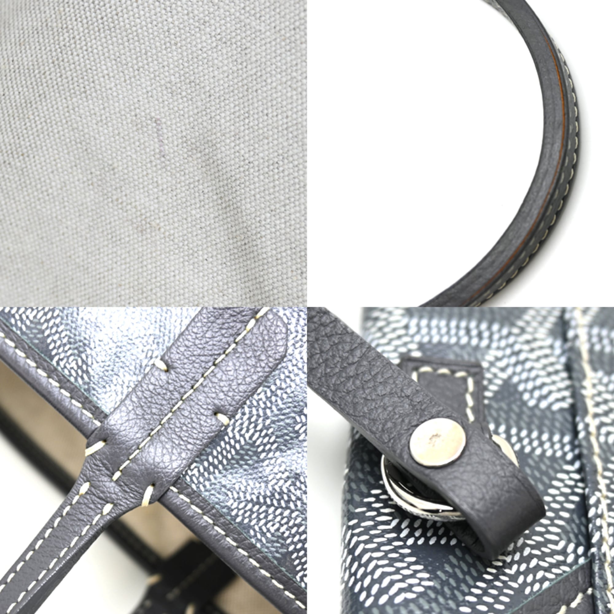 Goyard Gray Canvas Tote Bag (Pre-Owned)