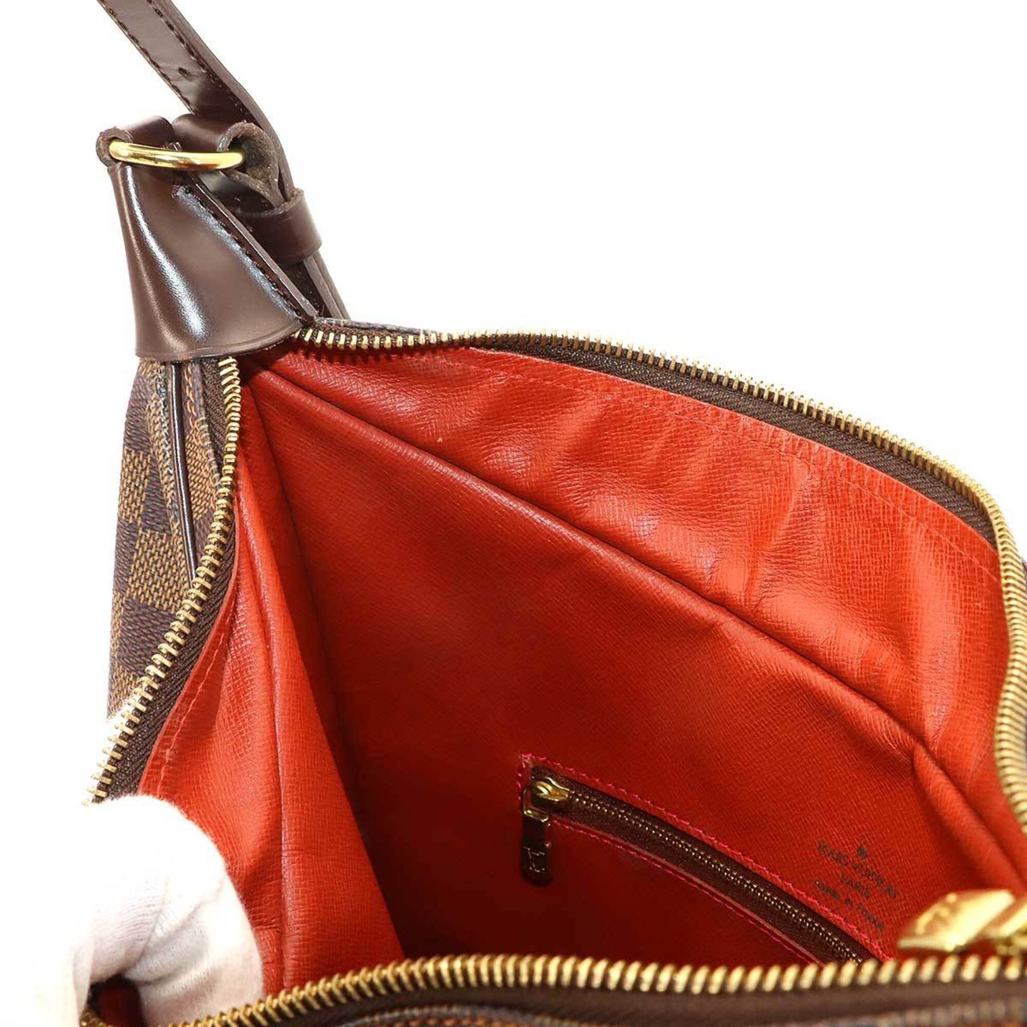 Louis Vuitton Damier Canvas Ebene Damier Canvas Handbag Shoulder Bag (Pre-Owned)