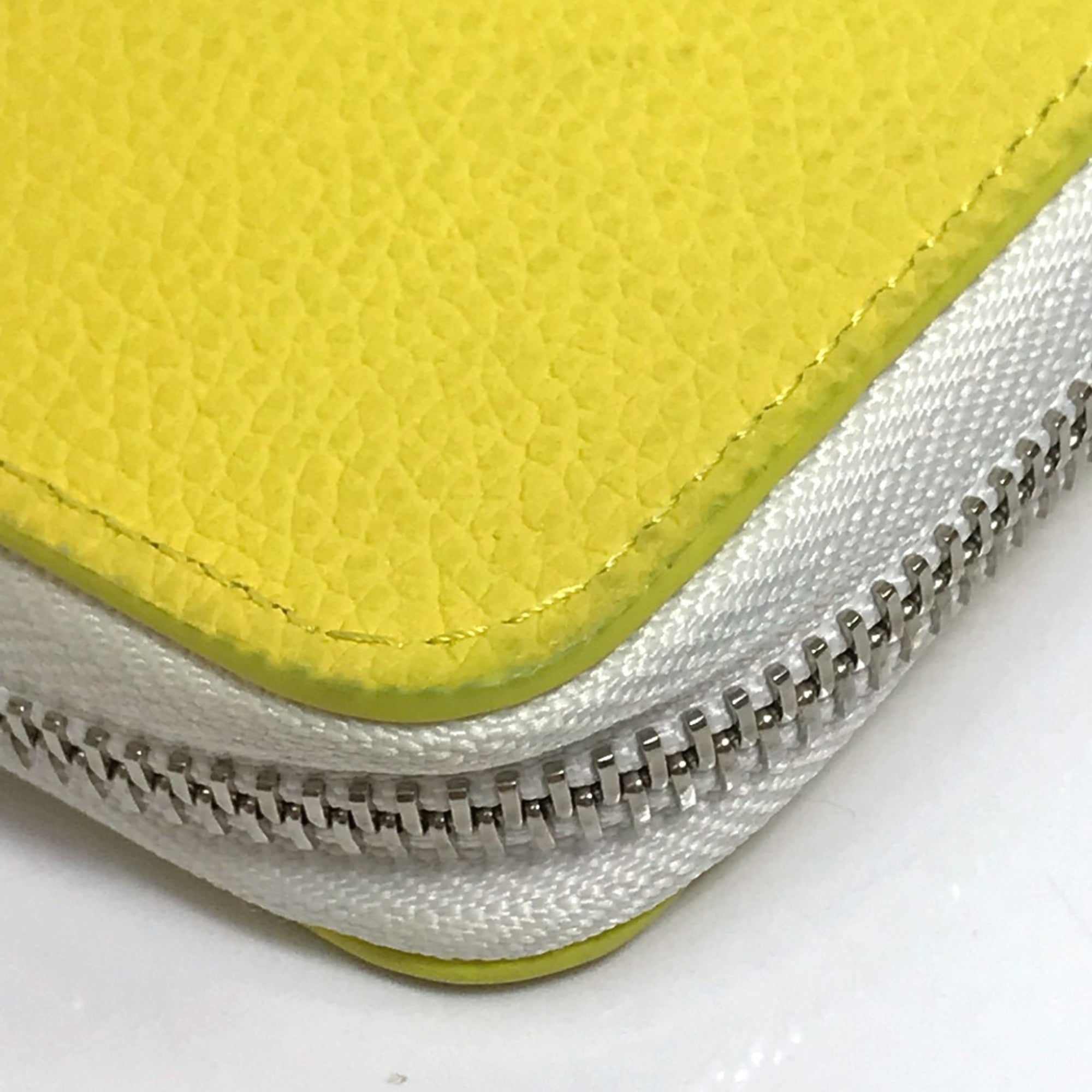 Louis Vuitton Yellow Leather Long Wallet (Bi-Fold) (Pre-Owned)