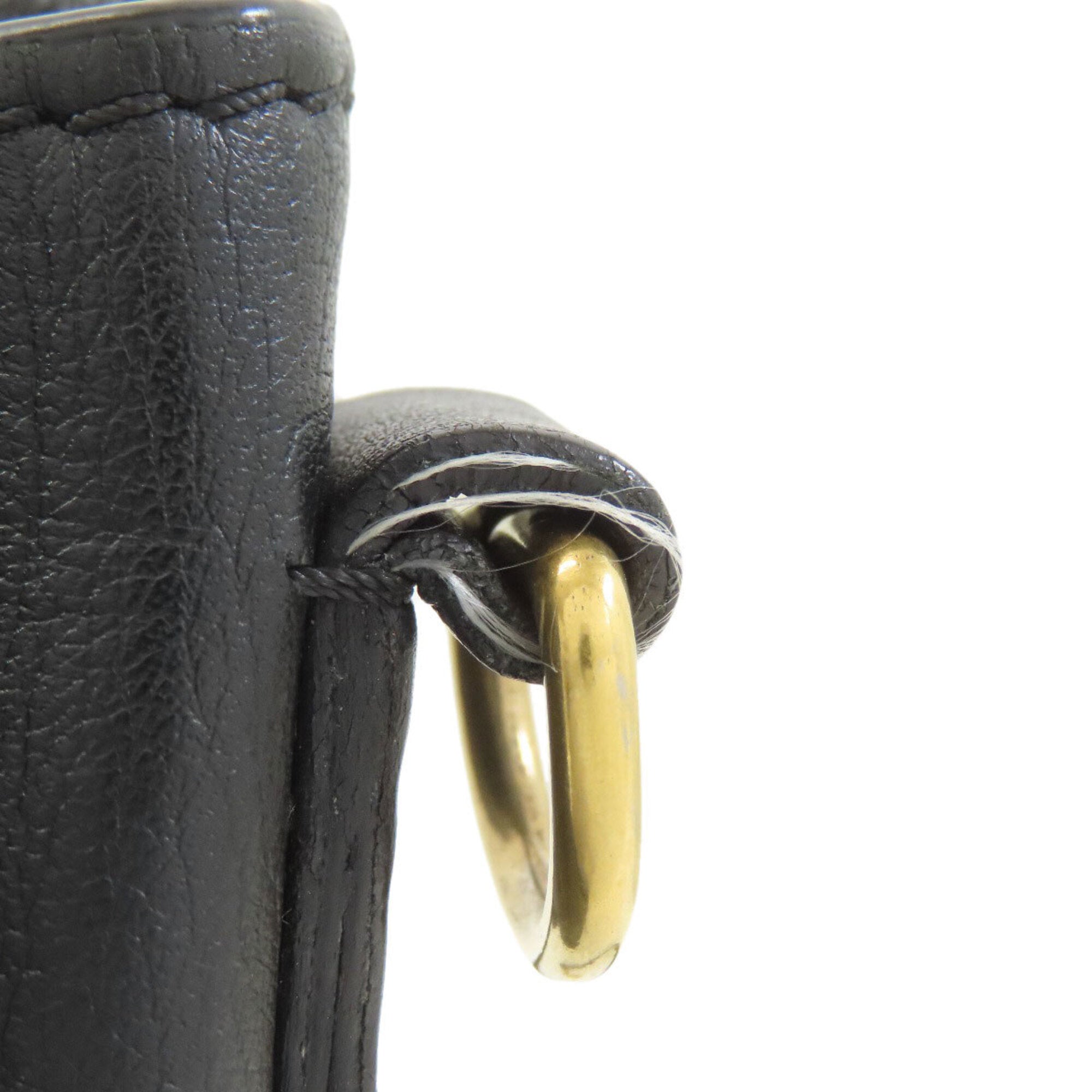 Celine Black Leather Handbag (Pre-Owned)