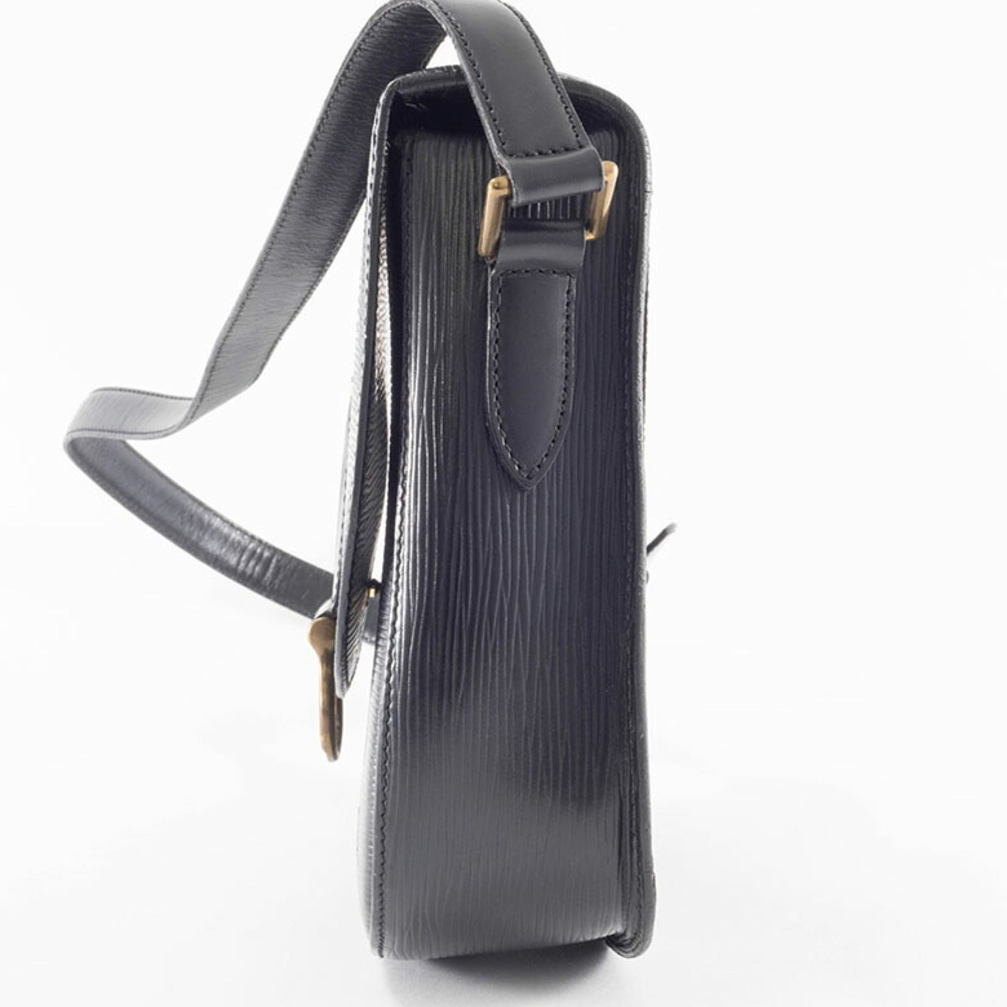 Louis Vuitton Black Epi Leather Shoulder Bag (Pre-Owned)