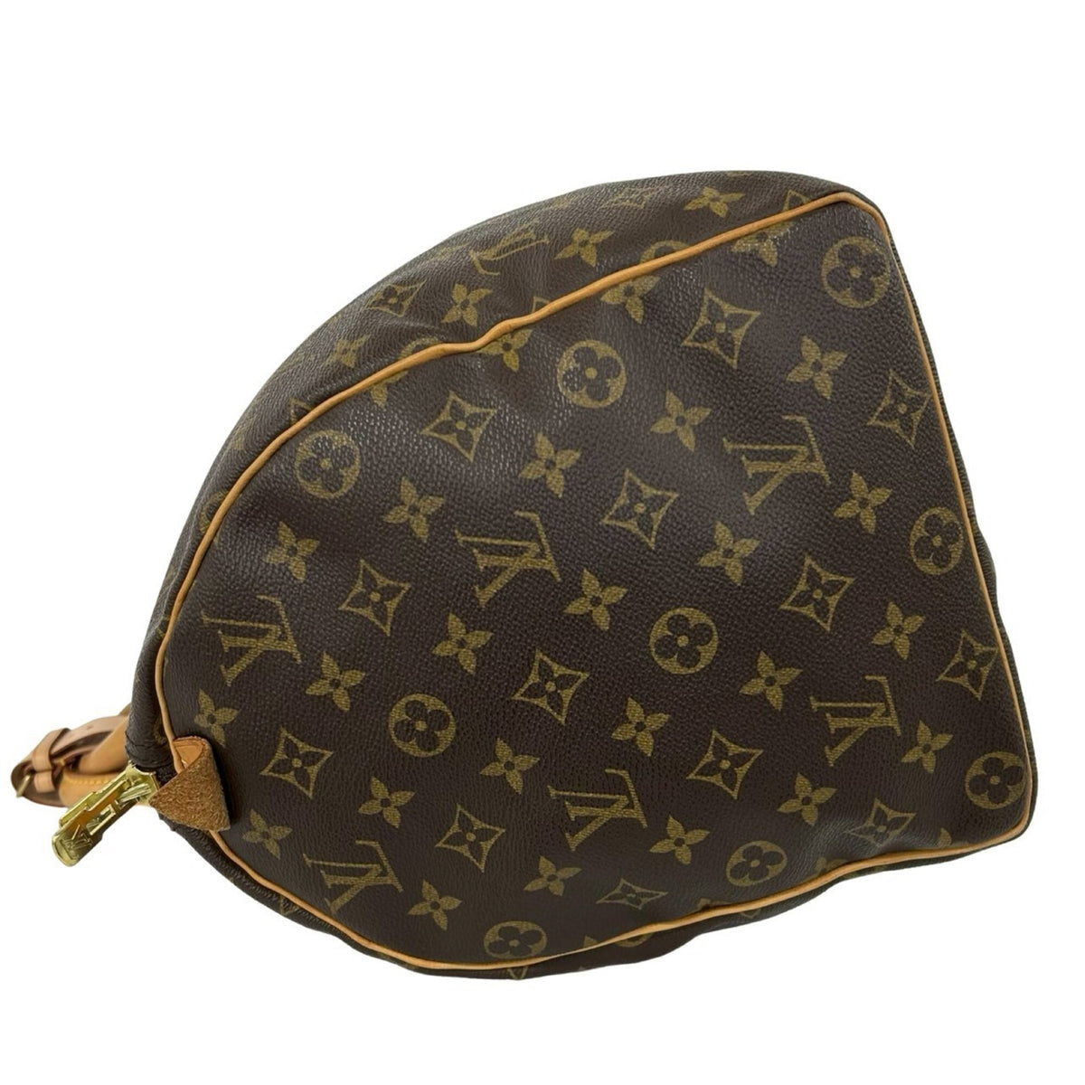 Louis Vuitton Brown Leather Pvc Boston Bag Handbag (Pre-Owned)