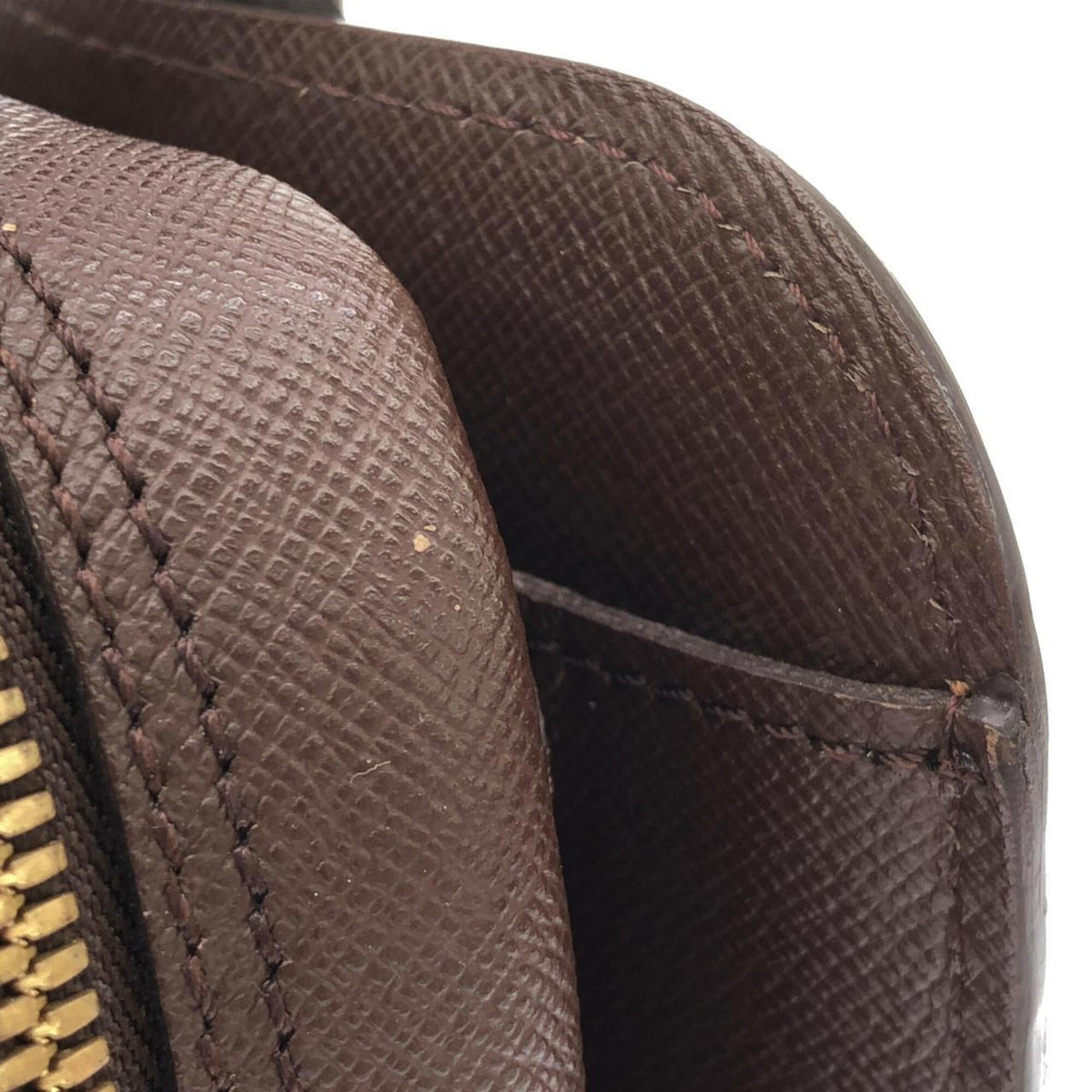 Louis Vuitton Brown Coated Canvas Handbag (Pre-Owned)