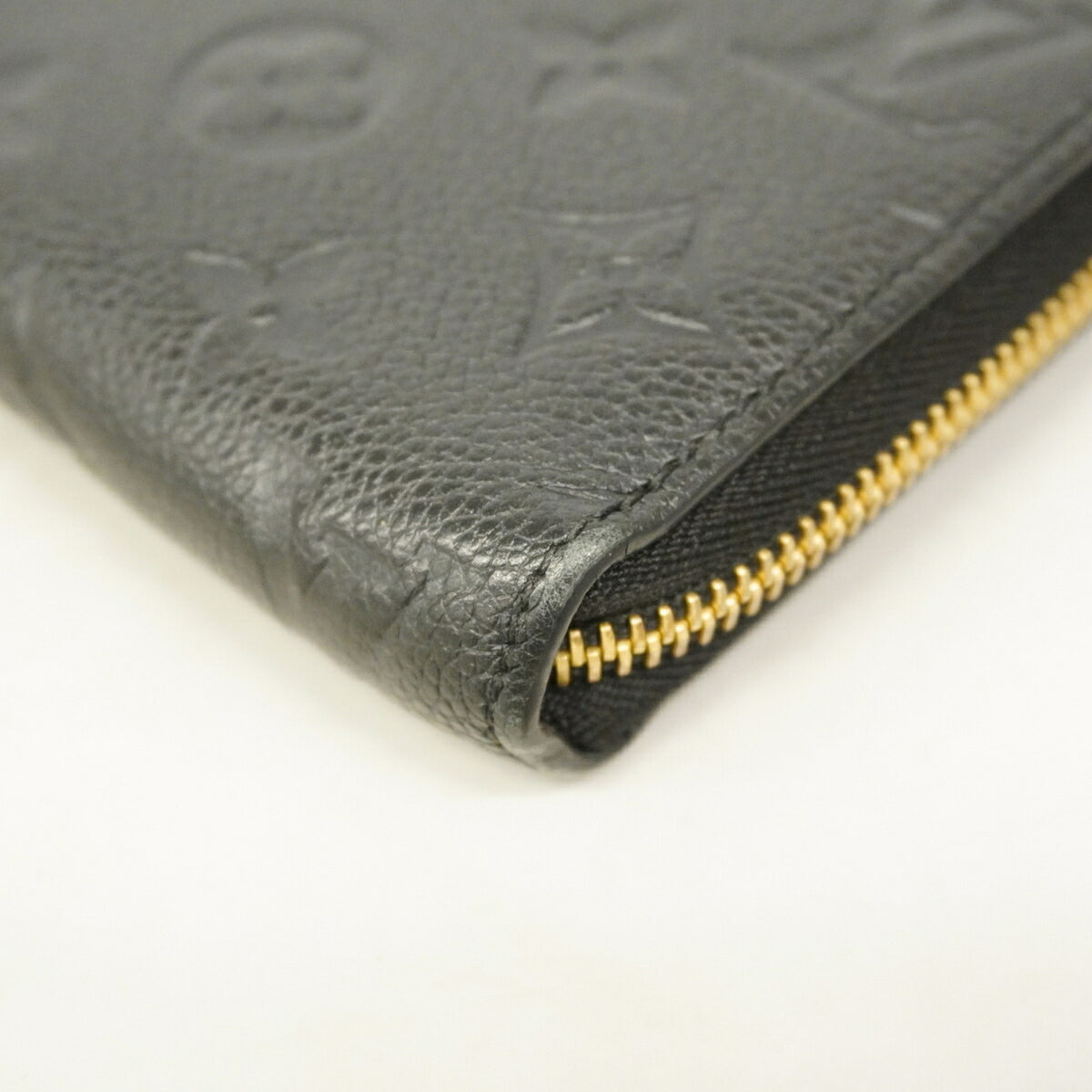 Louis Vuitton Noir Long Wallet (Bi-Fold) (Pre-Owned)