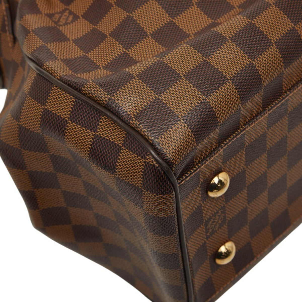 Louis Vuitton Brown Pvc Leather Handbag Shoulder Bag (Pre-Owned)