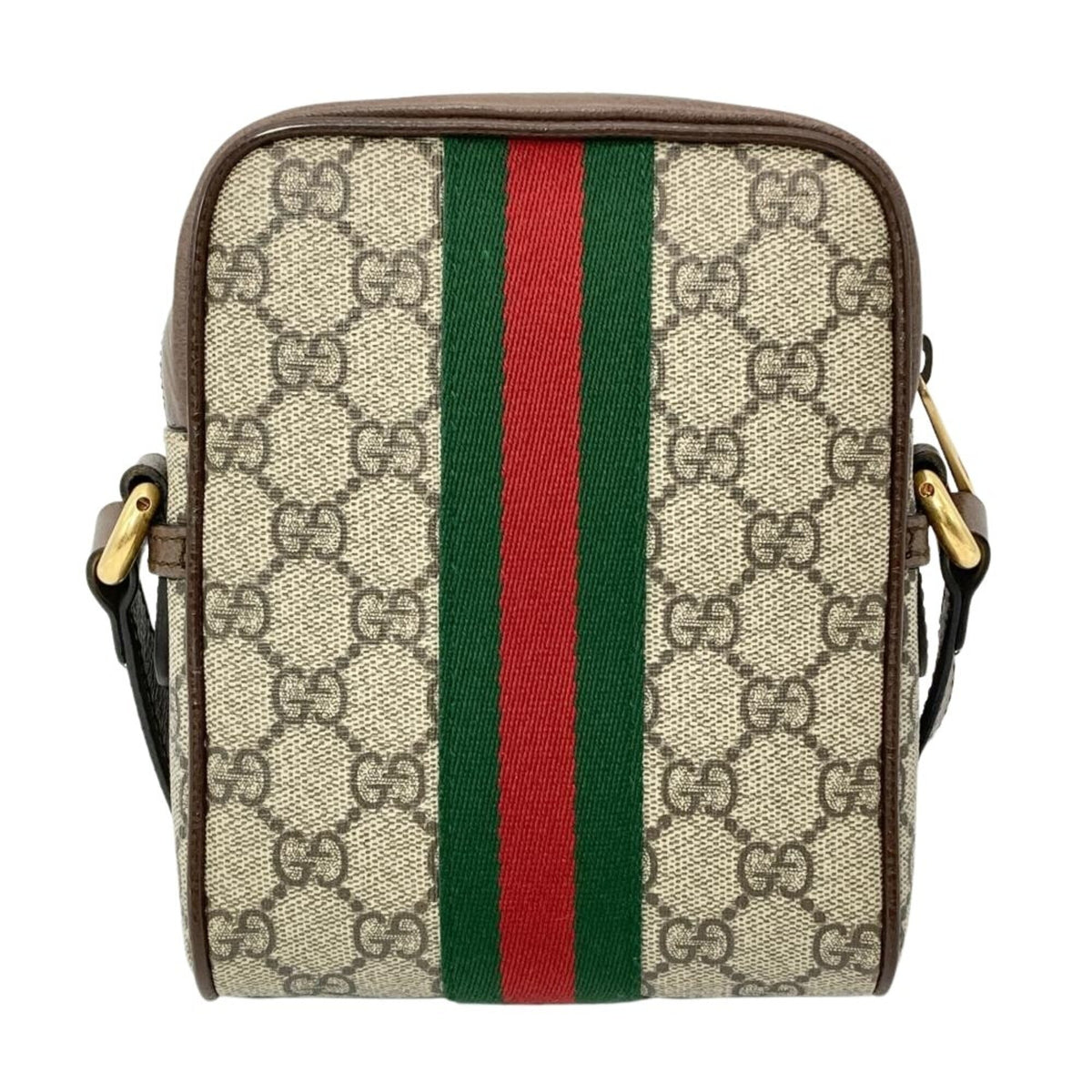 Gucci Ophidia Beige Gg Supreme Messenger Bag Shoulder Bag (Pre-Owned)