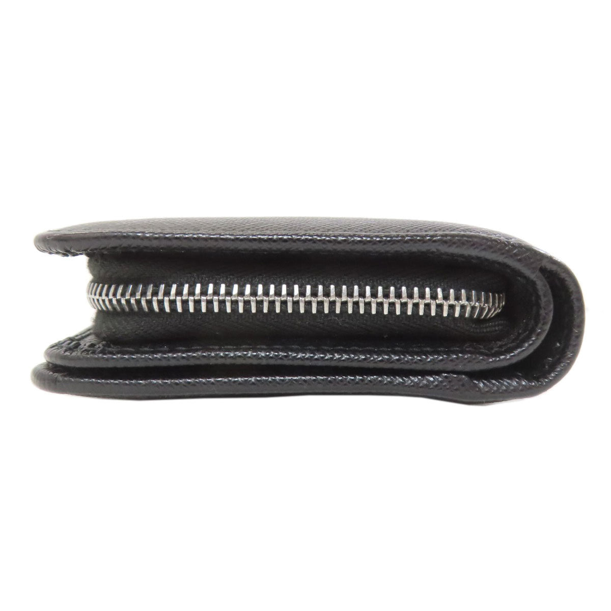 Prada Saffiano Black Leather Wallet (Bi-Fold) (Pre-Owned)