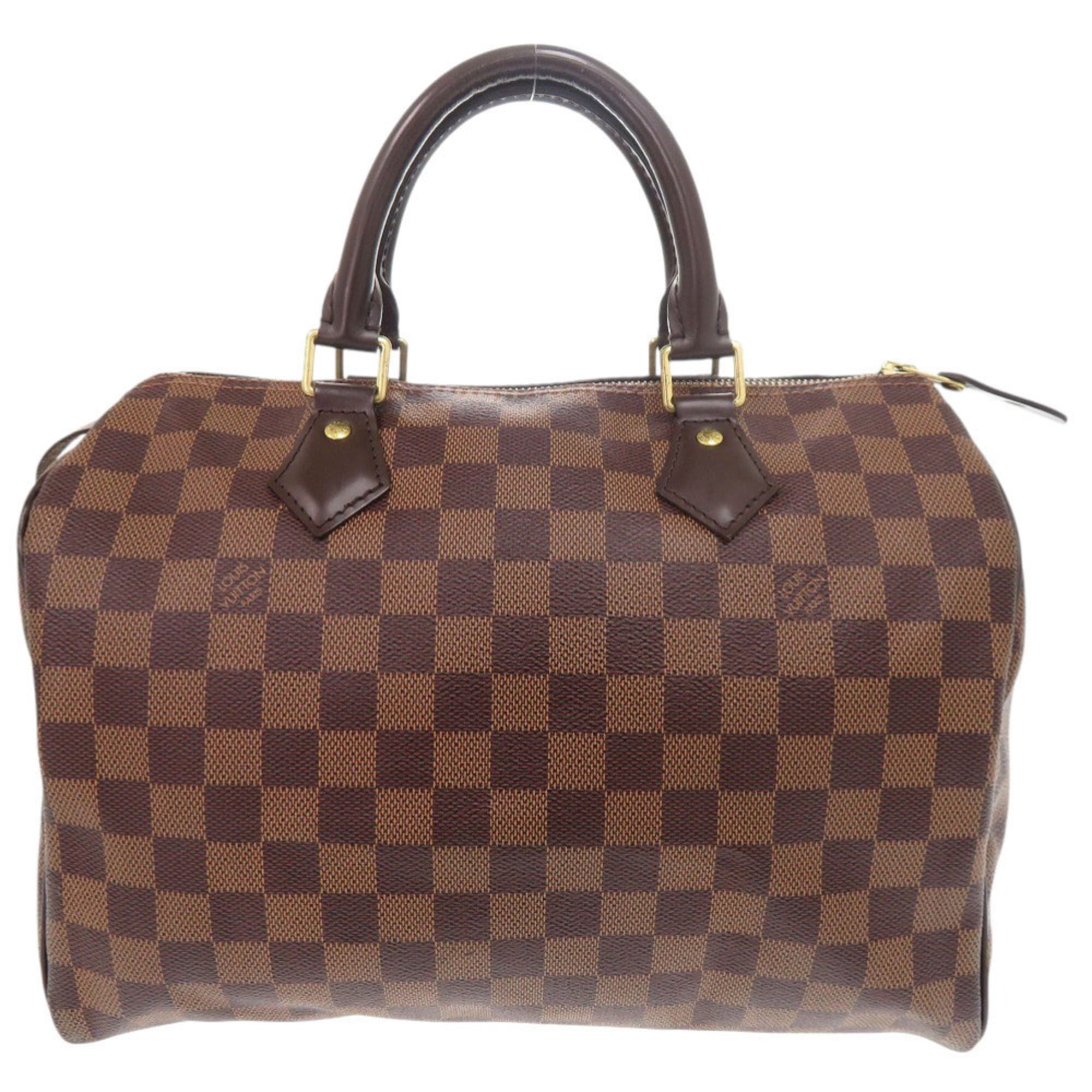 Louis Vuitton Brown Damier Canvas Handbag (Pre-Owned)