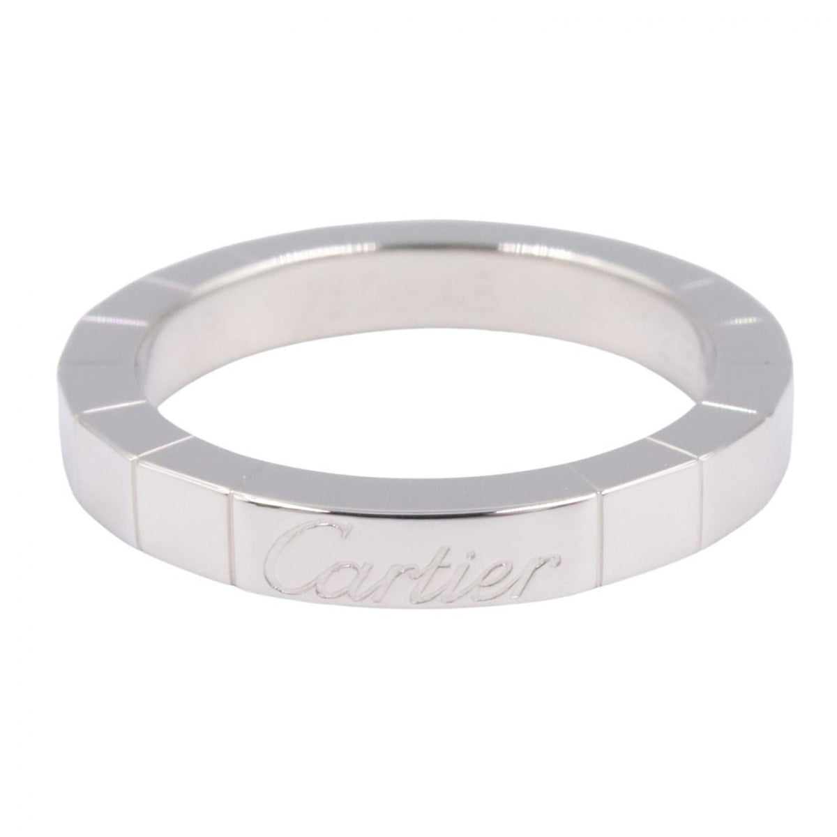 Cartier Silver White Gold (18K) Band Ring (Pre-Owned)