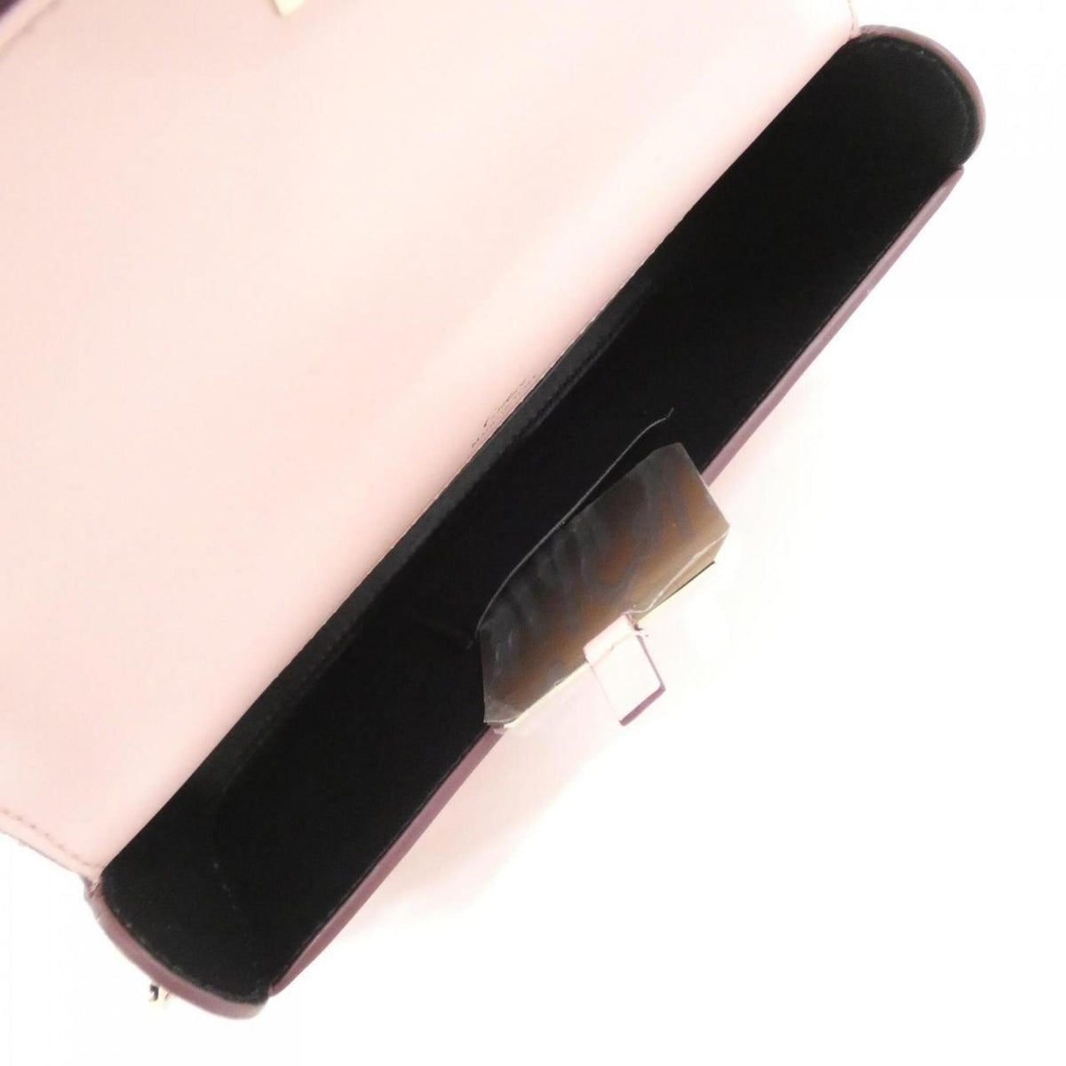 Cartier Pink Leather Shoulder Bag (Pre-Owned)