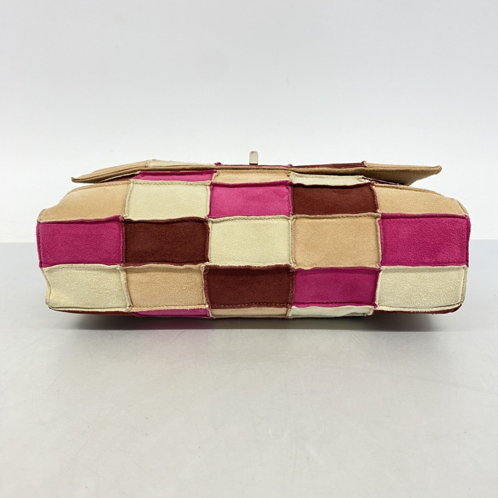 Chanel Multi-Color Suede Shoulder Bag (Pre-Owned)