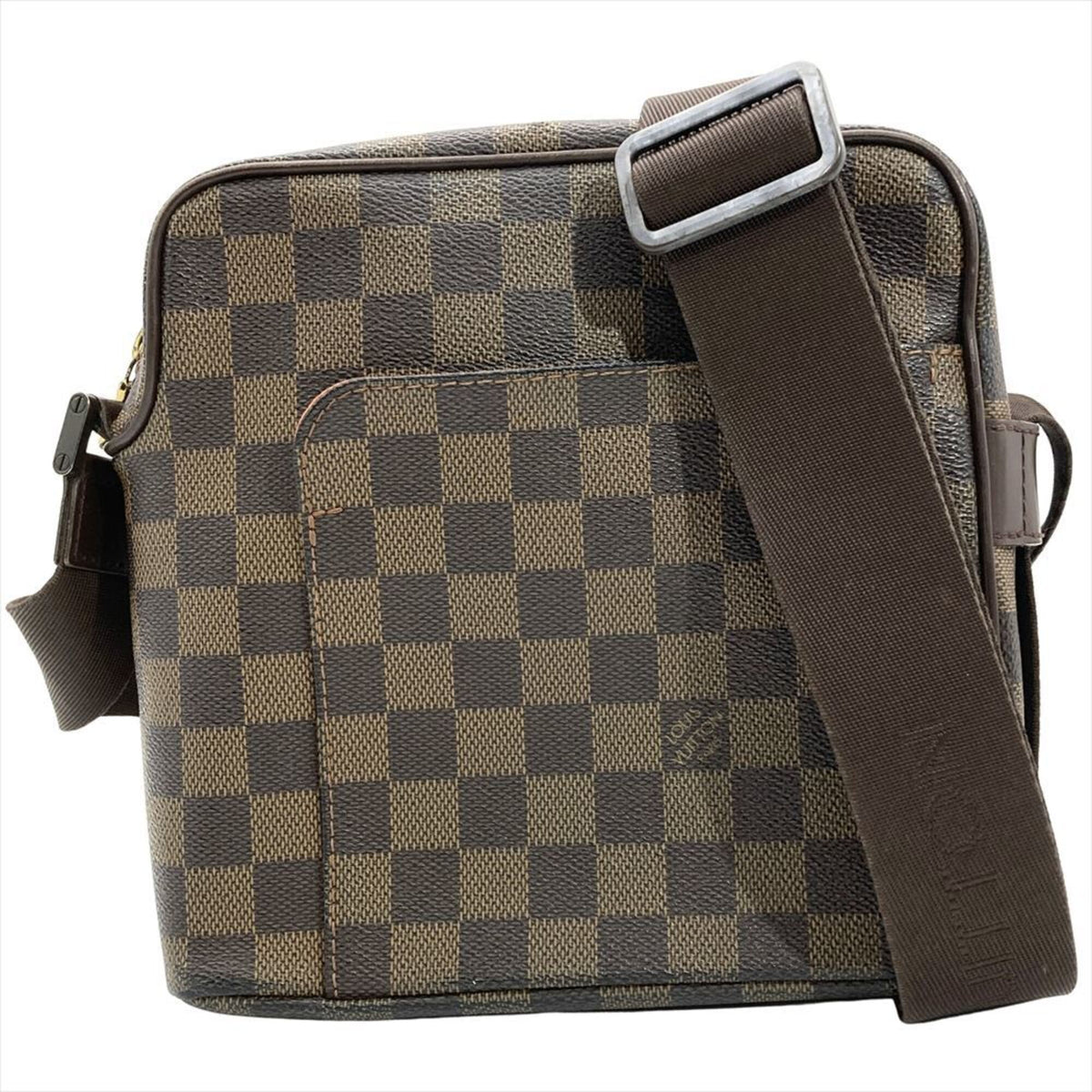 Louis Vuitton Brown Damier Canvas Ebene Galle Damier Canvas Shoulder Bag (Pre-Owned)
