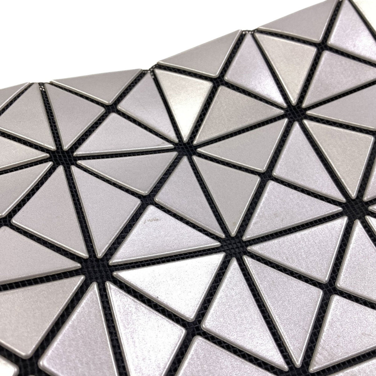 Issey Miyake Silver Pvc Shoulder Bag (Pre-Owned)