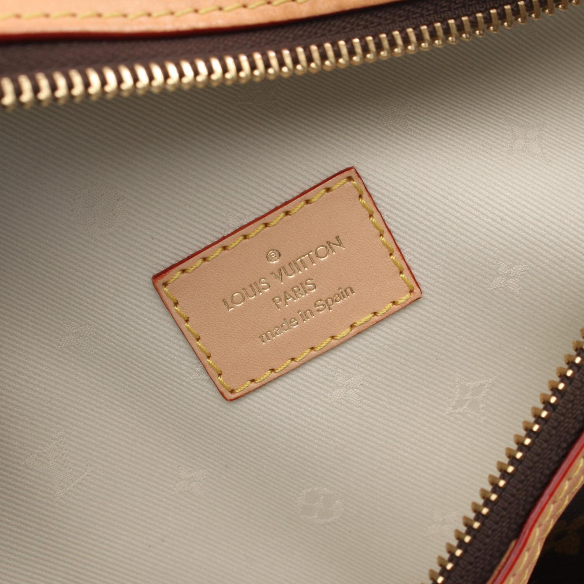 Louis Vuitton Brown Monogram Pvc Leather Fanny Pack Handbag (Pre-Owned)