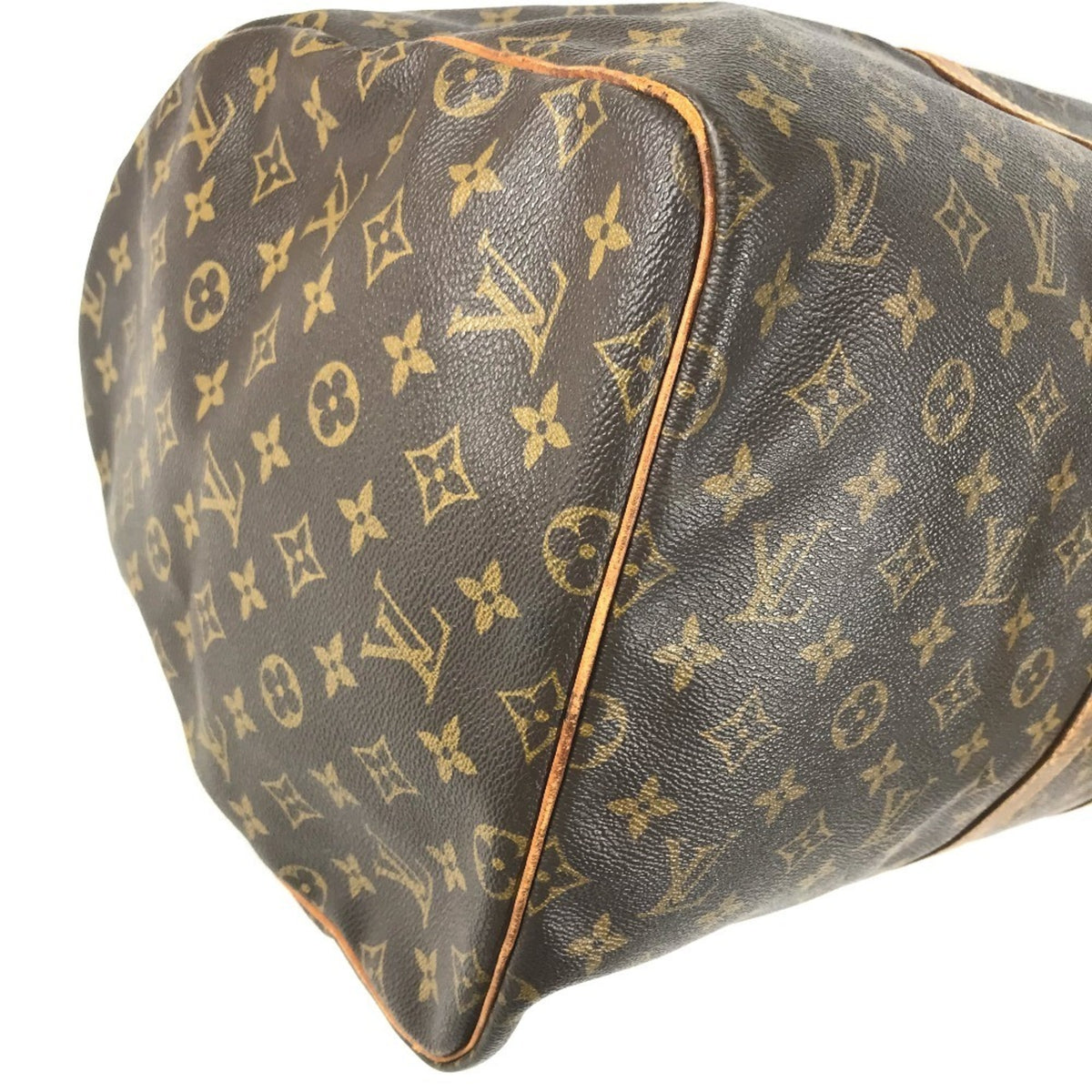 Louis Vuitton Brown Monogram Canvas Boston Bag Handbag (Pre-Owned)