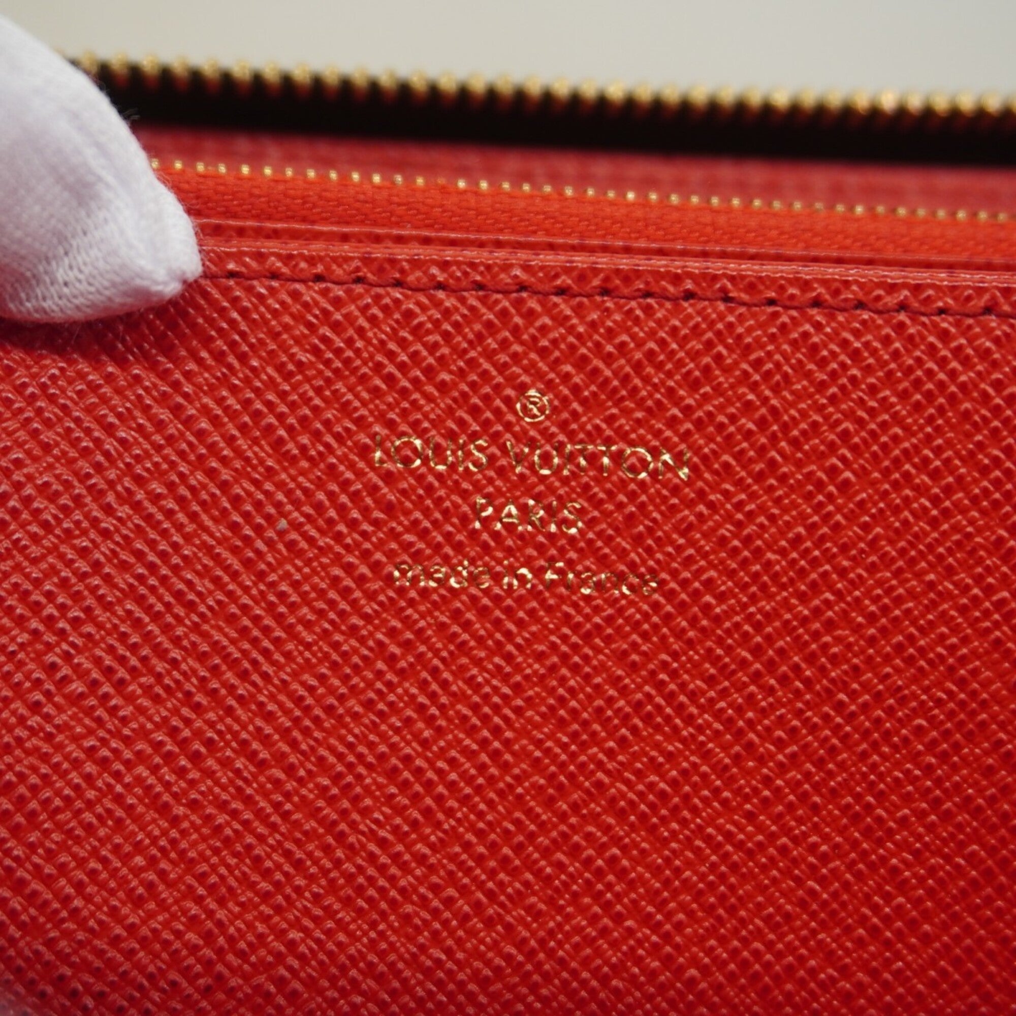 Louis Vuitton Brown Coquelicots Long Wallet (Bi-Fold) (Pre-Owned)