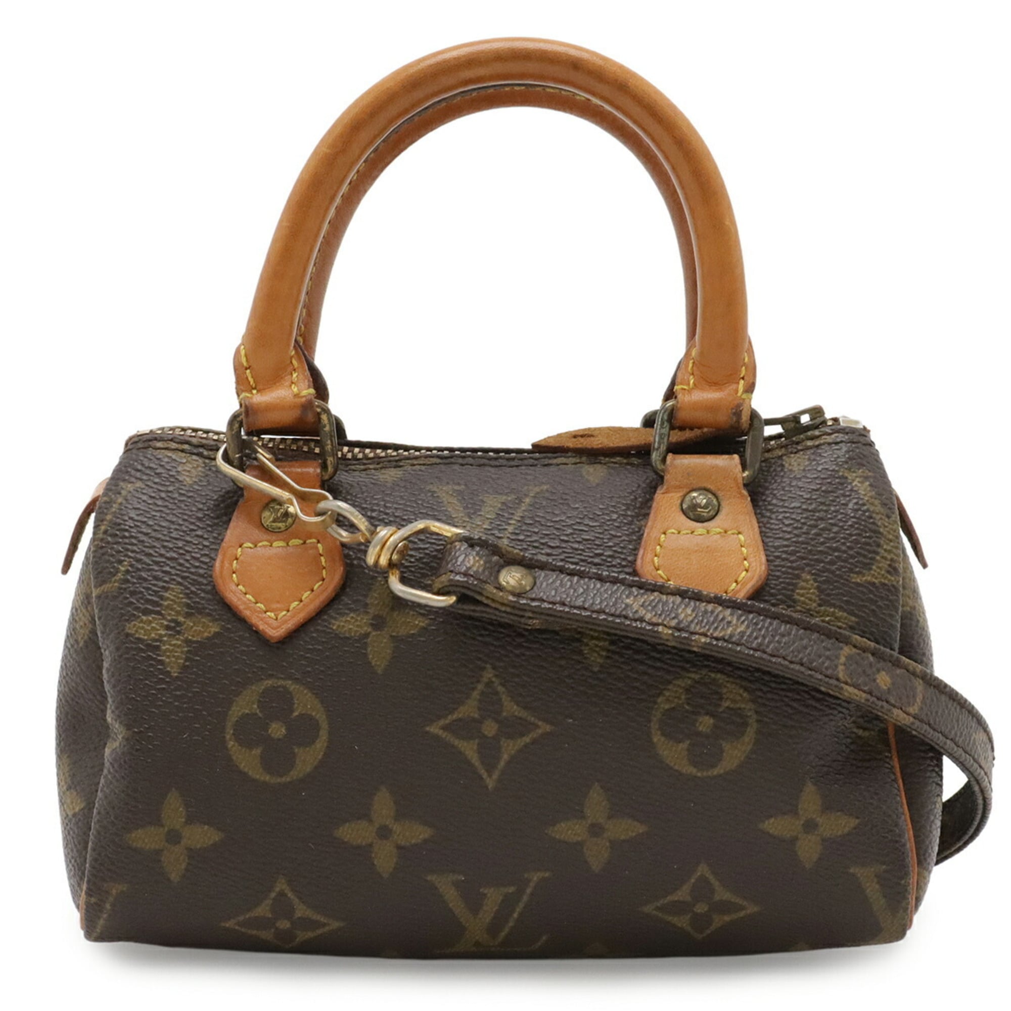 Louis Vuitton Brown Monogram Monogram Mini Handbag Pochette Pouch Shoulder Bag (Pre-Owned)