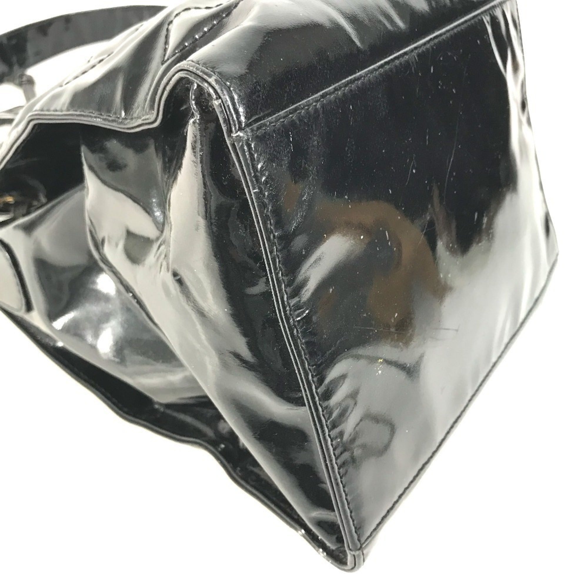 Chanel Black Handbag Pouch Shoulder Bag (Pre-Owned)