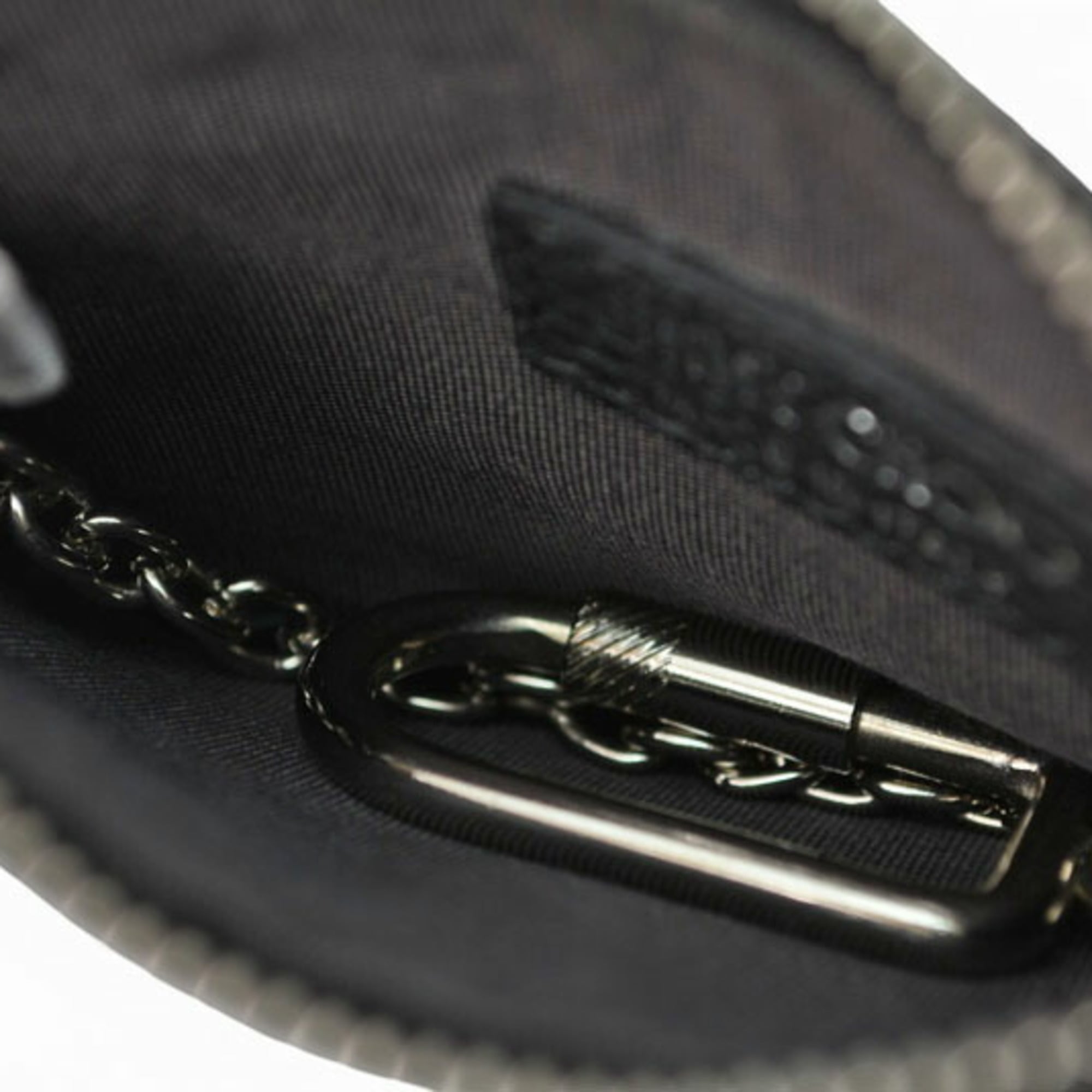 Jimmy Choo Black Leather Coin Purse/Coin Case (Pre-Owned)