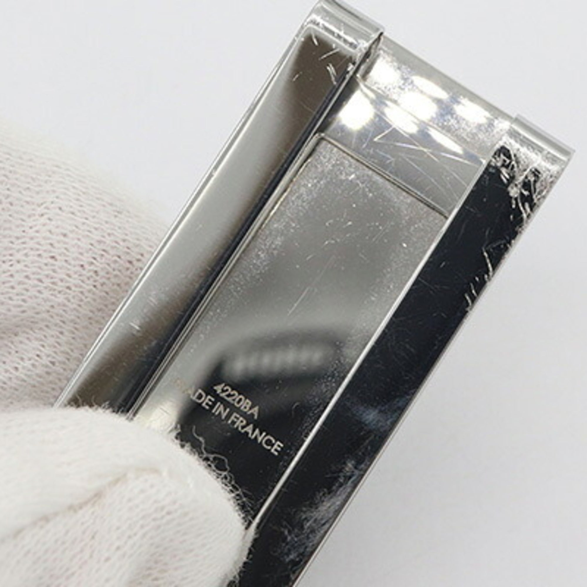 Cartier C De Cartier Silver Metal Money Clip (Pre-Owned)
