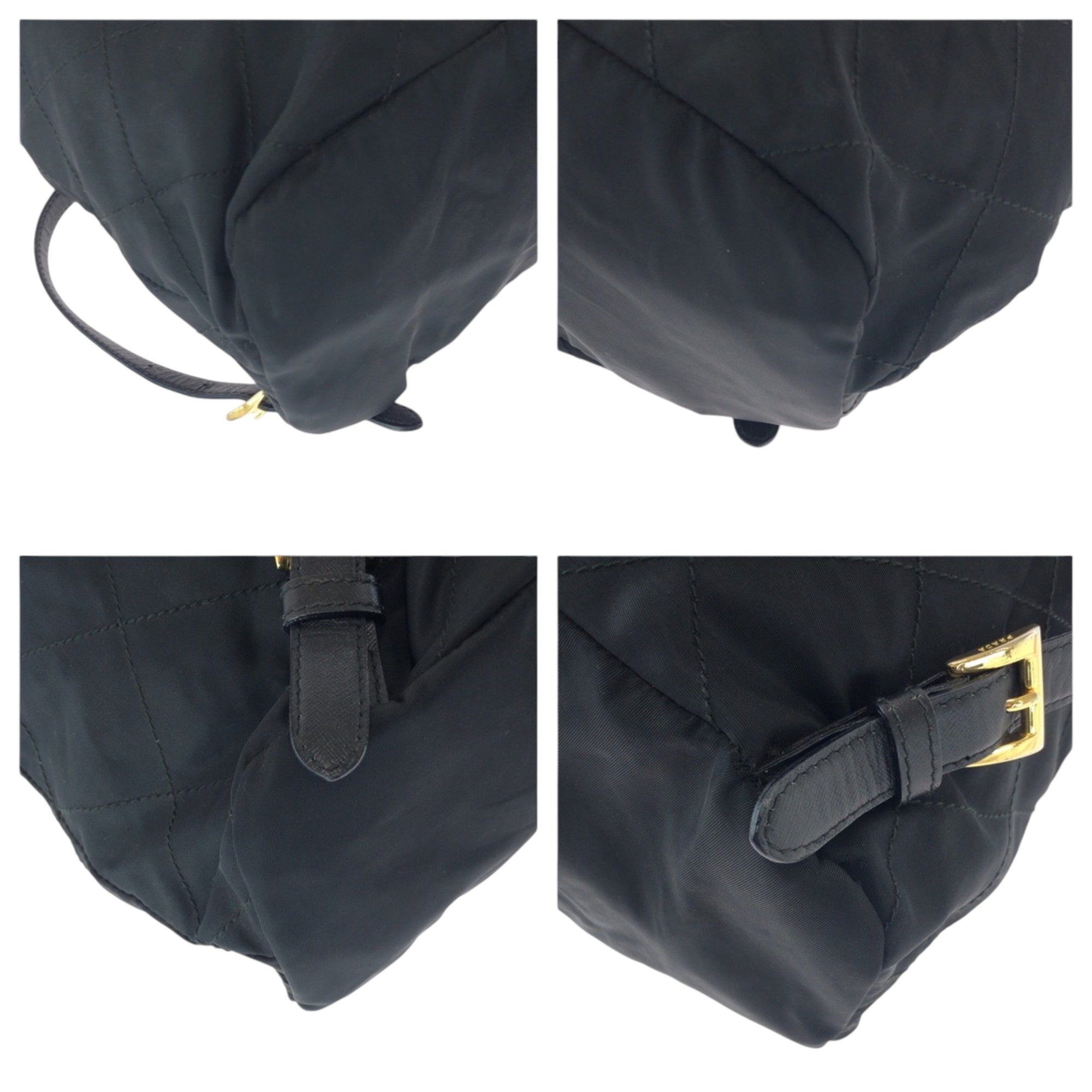 Prada Black Nylon Backpack (Pre-Owned)