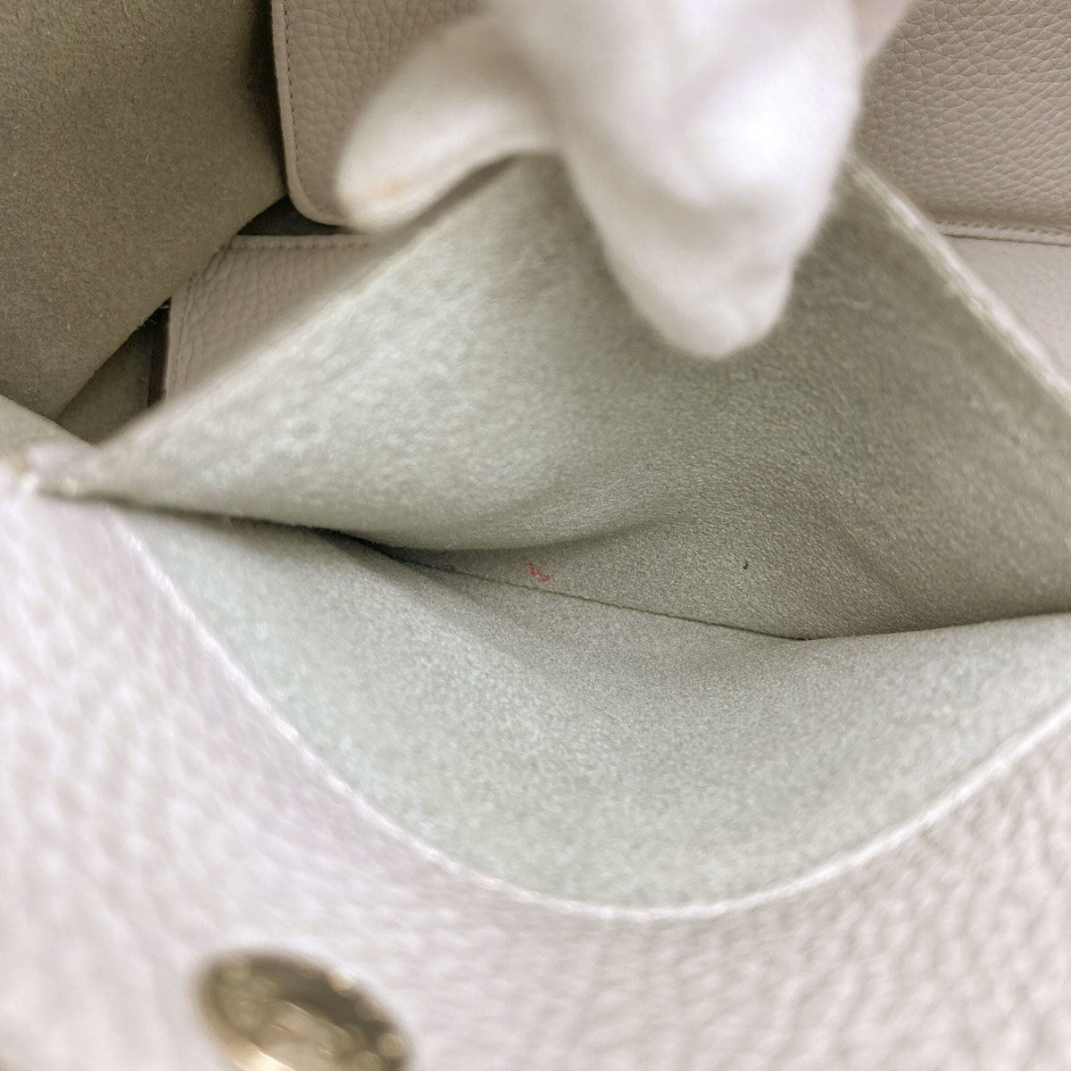 Tod's Gray Leather Tote Bag (Pre-Owned)
