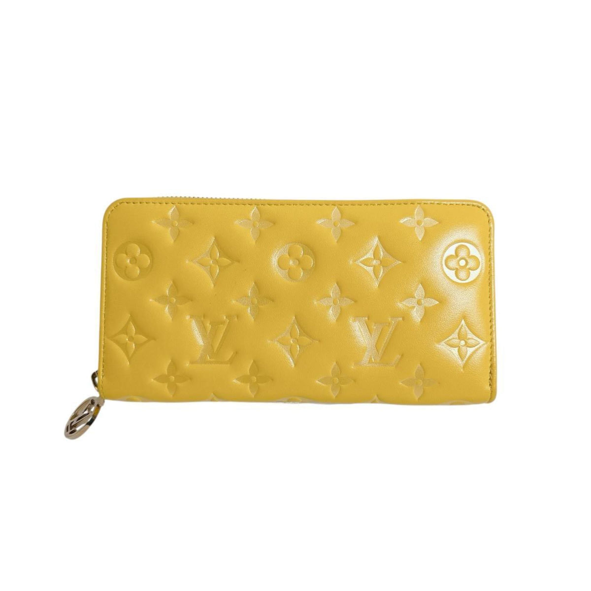 Louis Vuitton Monogram Empreinte Yellow Monogram Empreinte Long Wallet (Bi-Fold) (Pre-Owned)