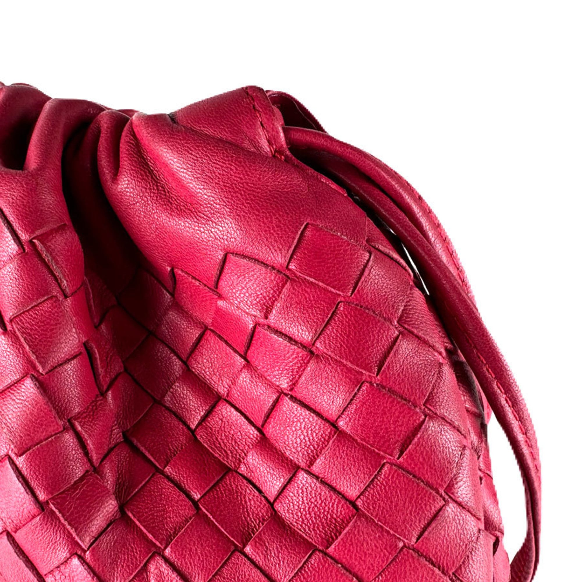Bottega Veneta Intrecciato Leather Shoulder Bag (Pre-Owned)