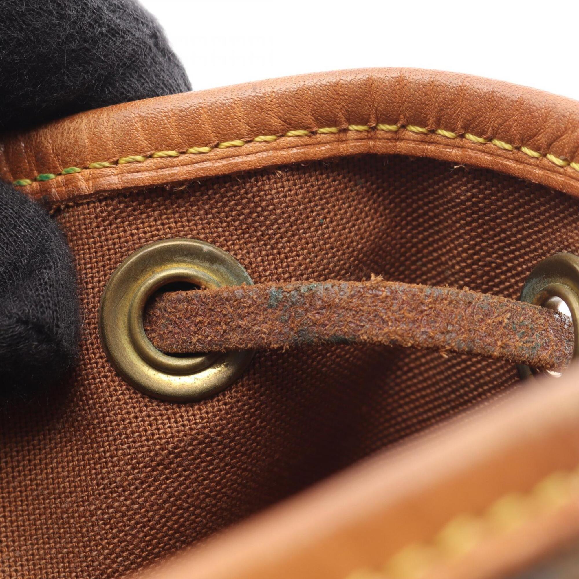 Louis Vuitton Brown Monogram Pvc Coated Canvas Leather Backpack (Pre-Owned)