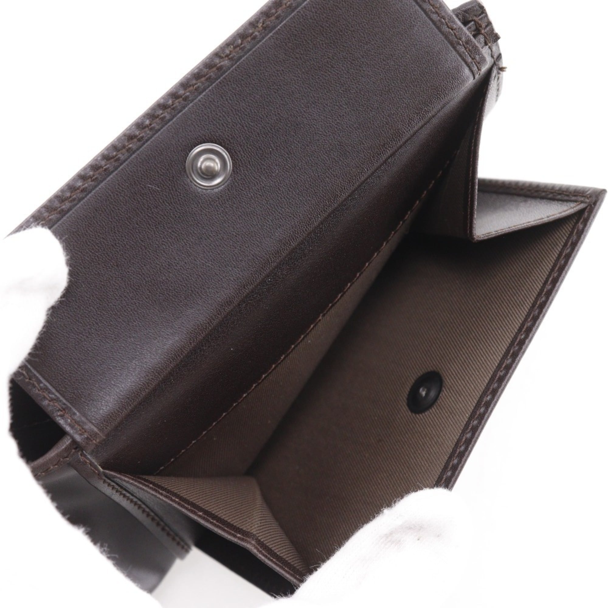 Tod's Brown Leather Wallet (Bi-Fold) (Pre-Owned)