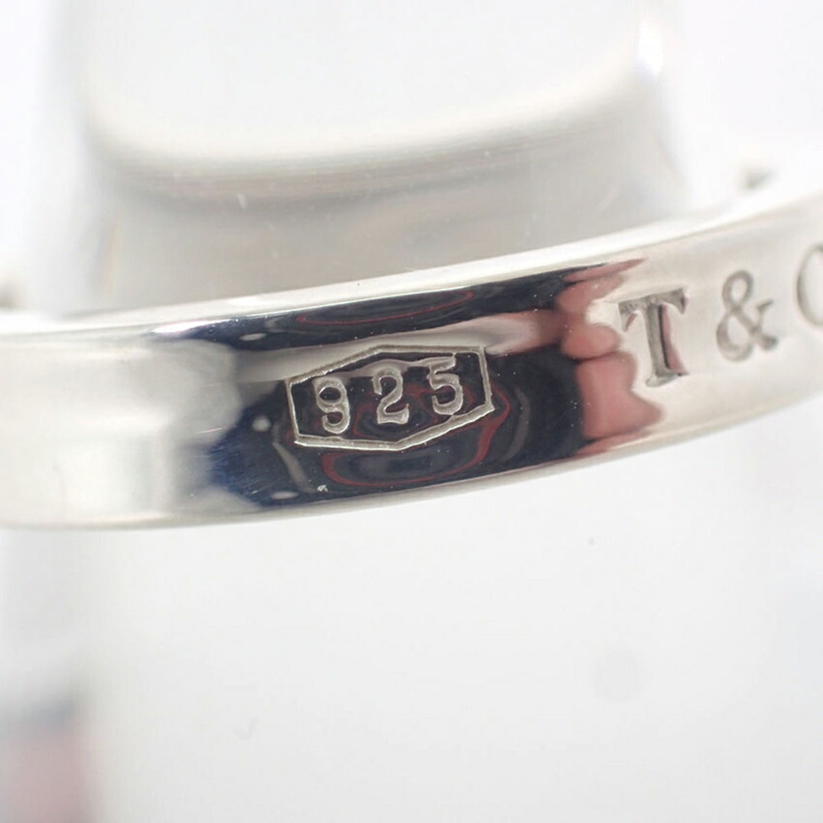 Tiffany Sterling Silver 925 Band Ring (Pre-Owned)