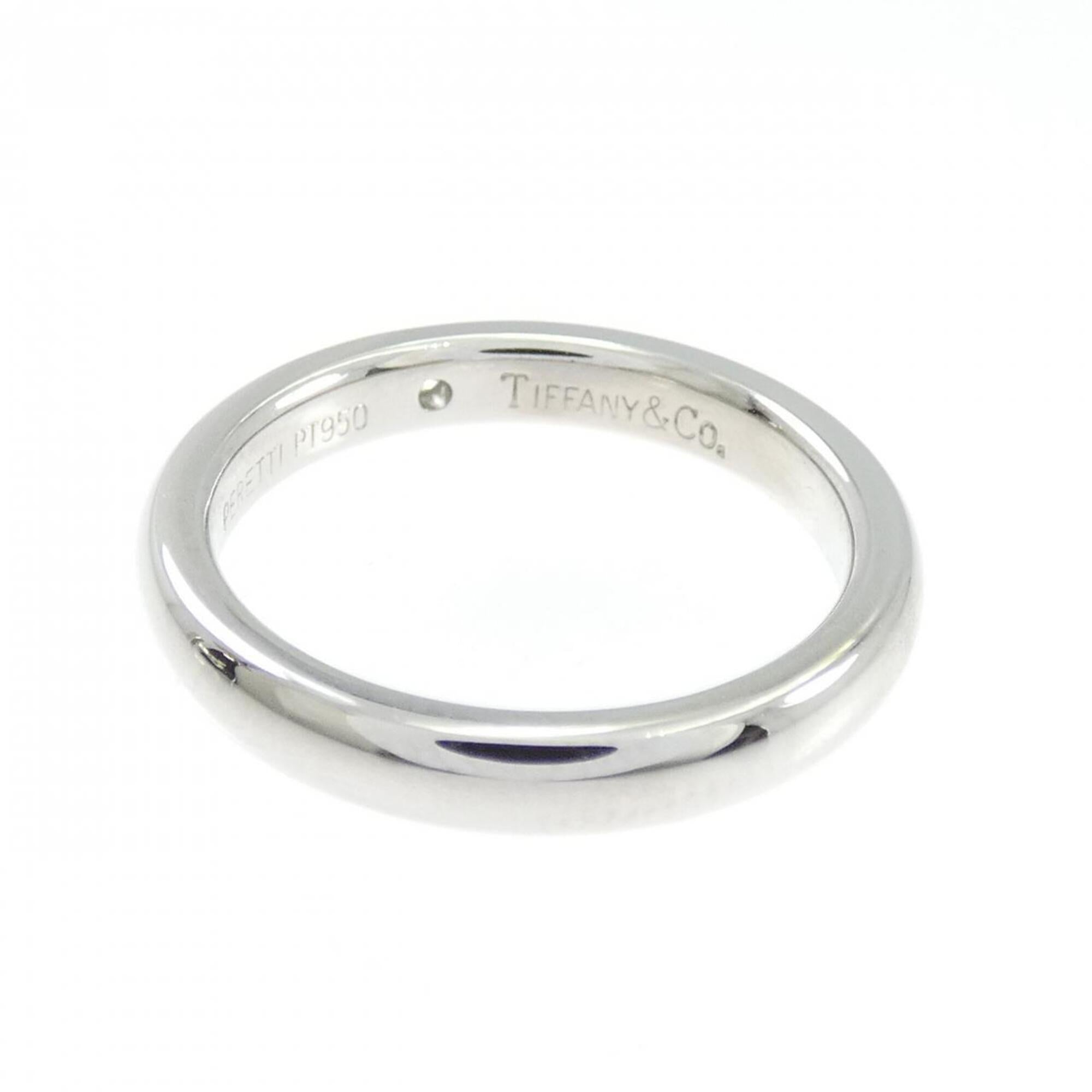 Tiffany Platinum 950 Band Ring (Pre-Owned)