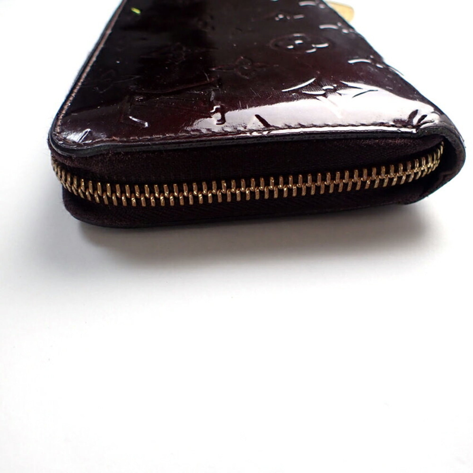 Louis Vuitton Bordeaux Vernis Long Wallet (Bi-Fold) (Pre-Owned)
