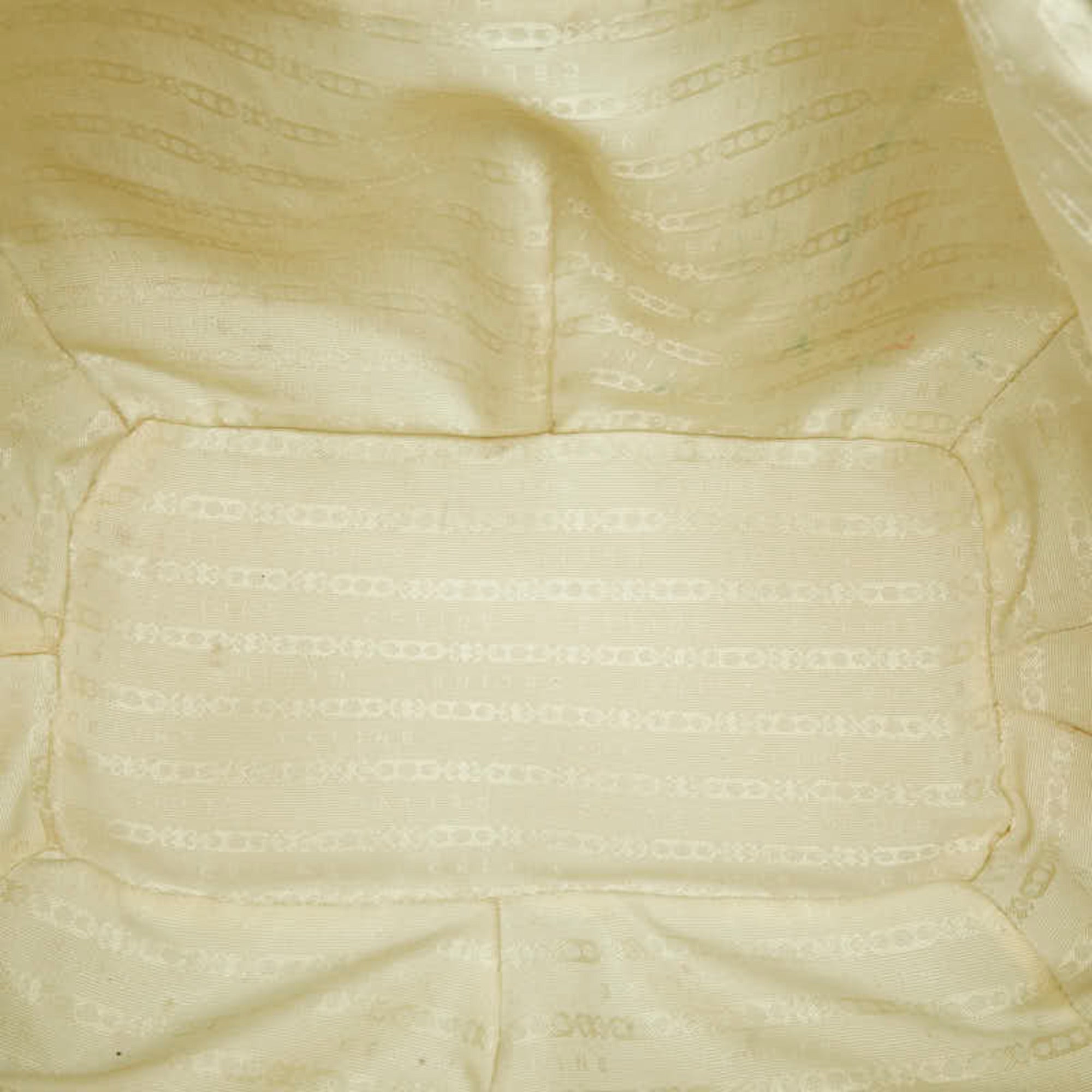 Celine White Leather Tote Bag (Pre-Owned)