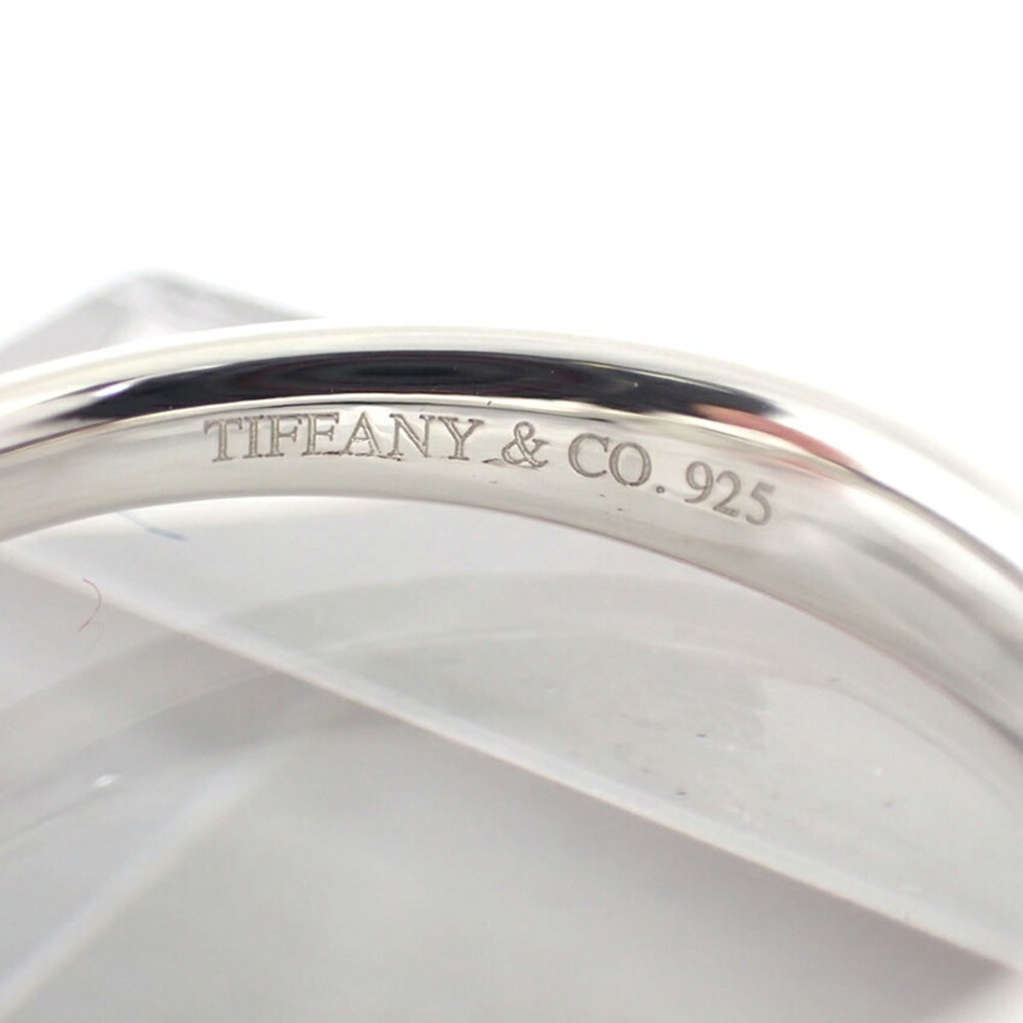 Tiffany Sterling Silver 925 Band Ring (Pre-Owned)