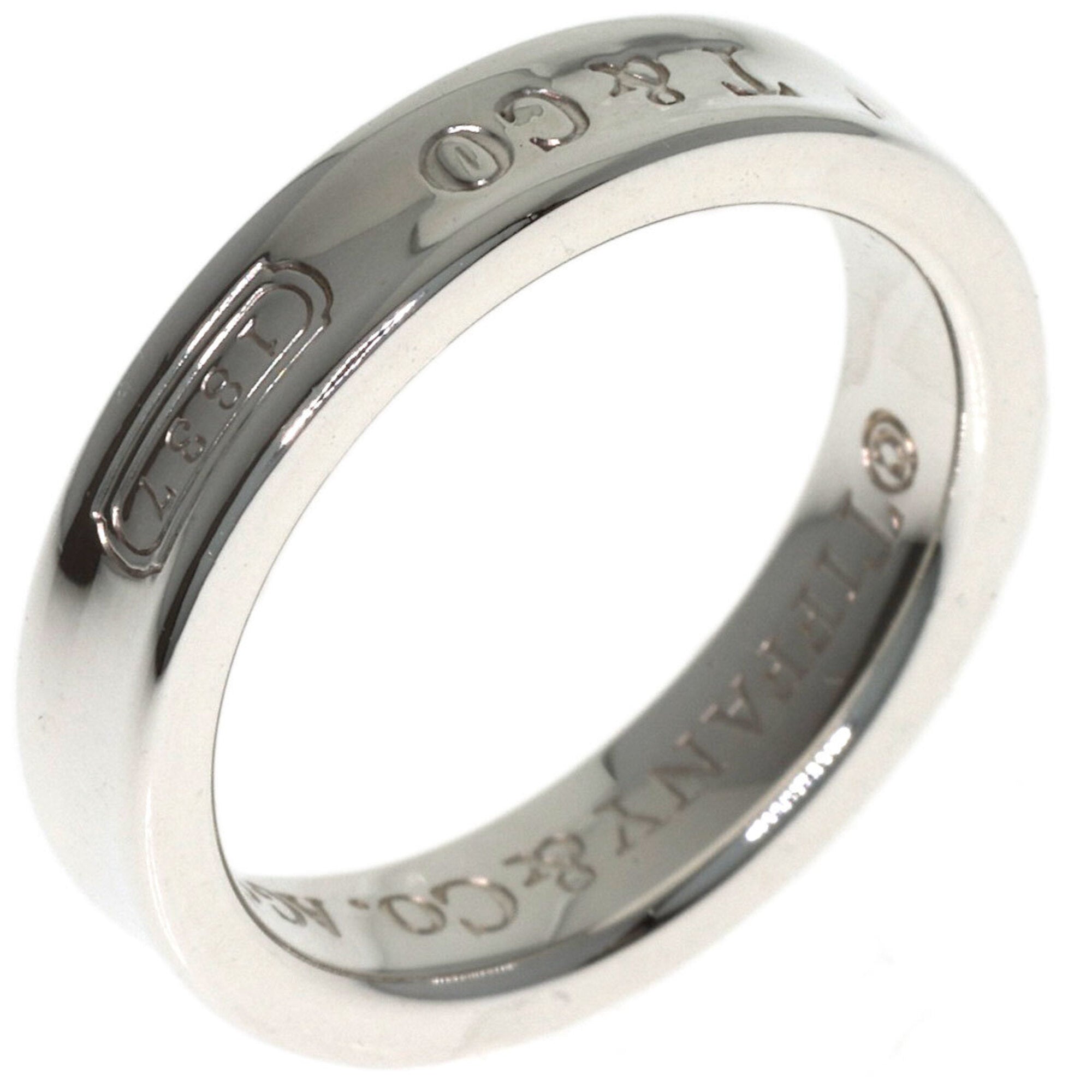 Tiffany Silver Band Ring (Pre-Owned)
