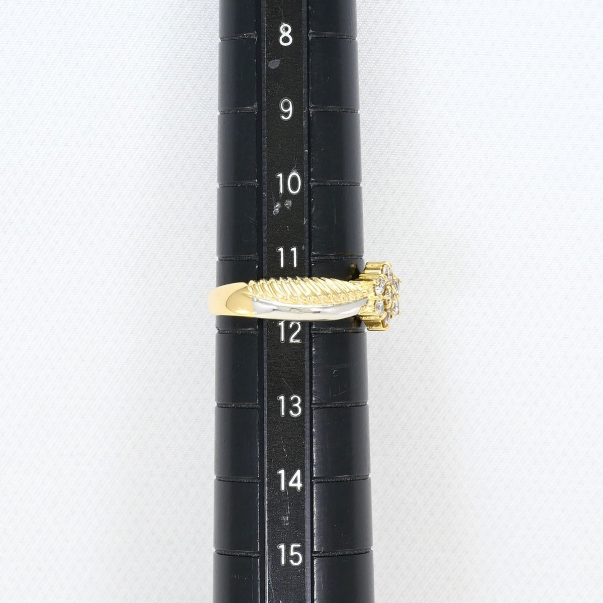 Unbranded Platinum Yellow Gold Yellow Gold (18K) Platinum 900 Band Ring (Pre-Owned)