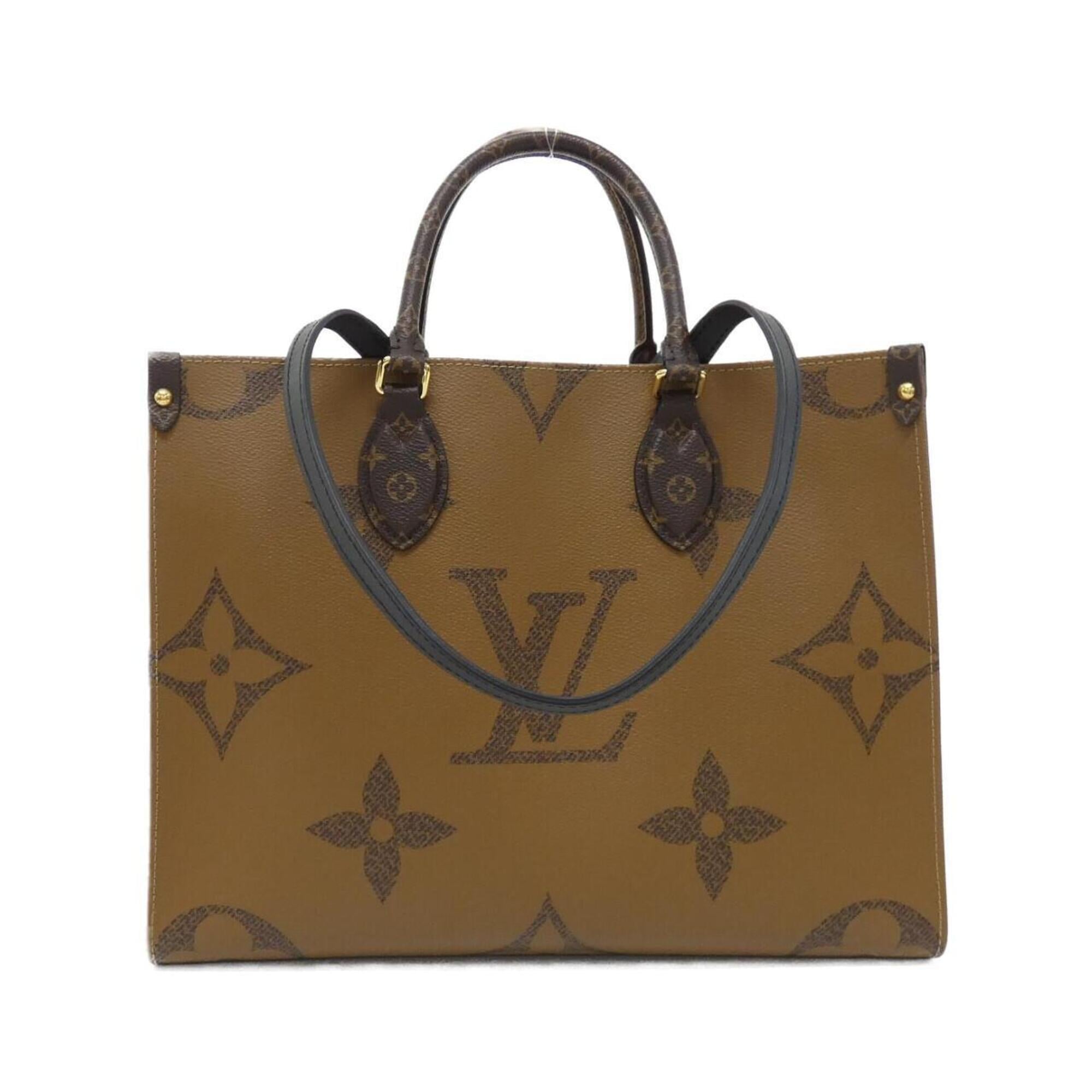 Louis Vuitton Brown Coated Canvas Handbag (Pre-Owned)