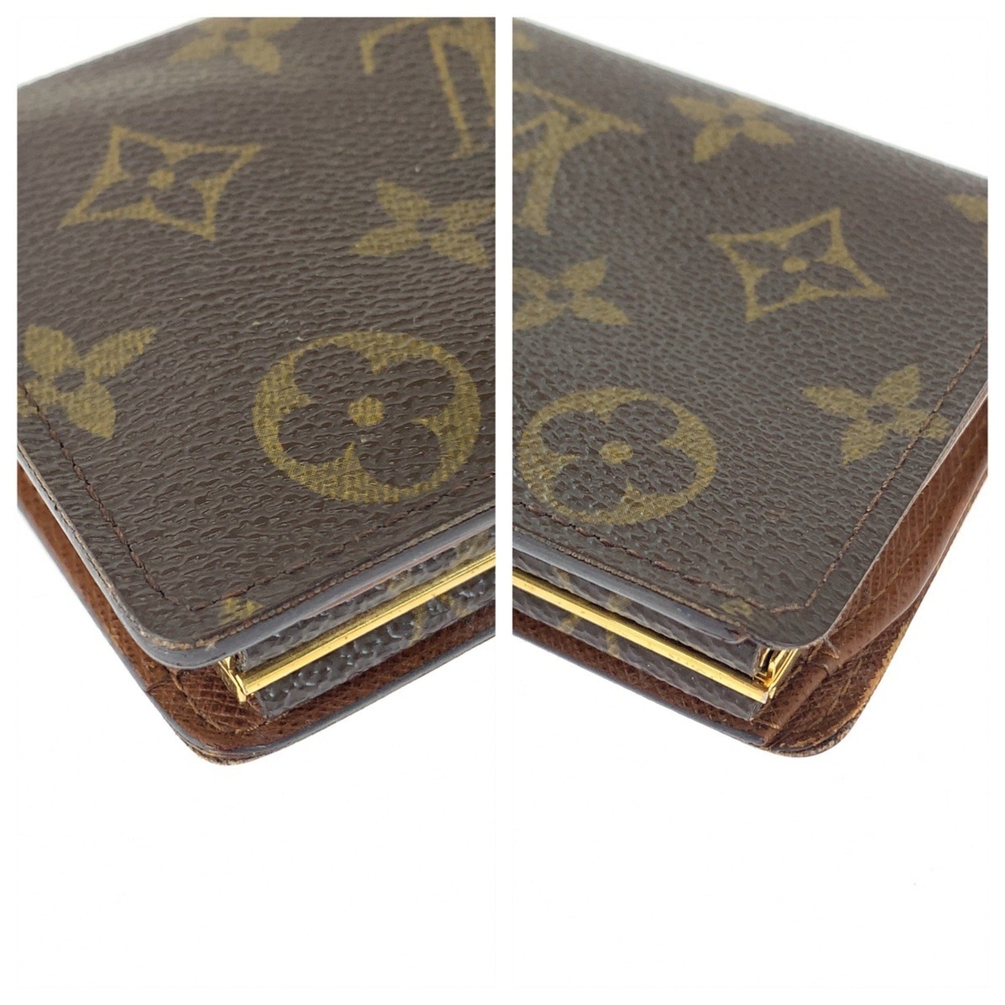Louis Vuitton Brown Monogram Monogram Wallet (Bi-Fold) (Pre-Owned)