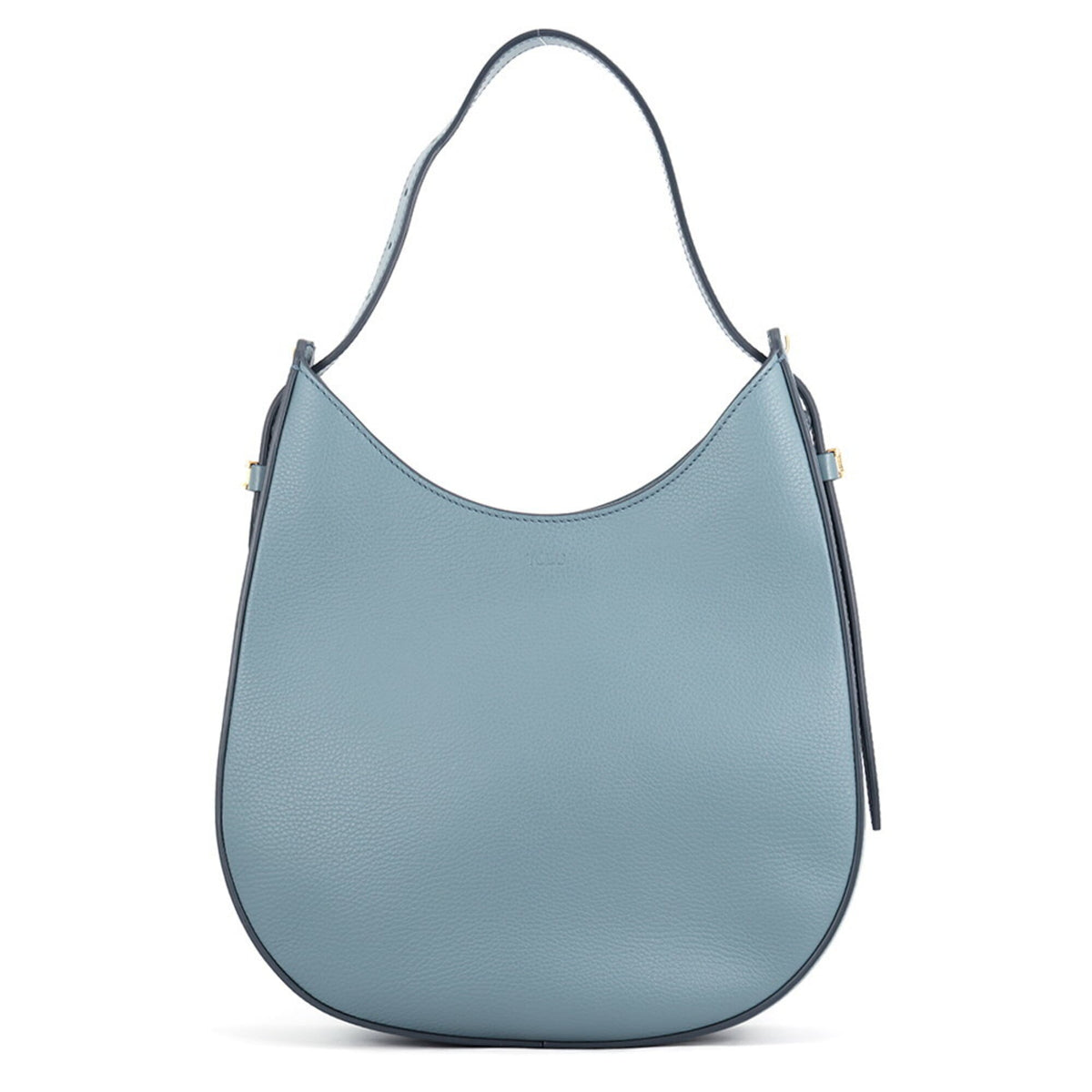 Tod's Light Blue Leather Handbag Shoulder Bag (Pre-Owned)