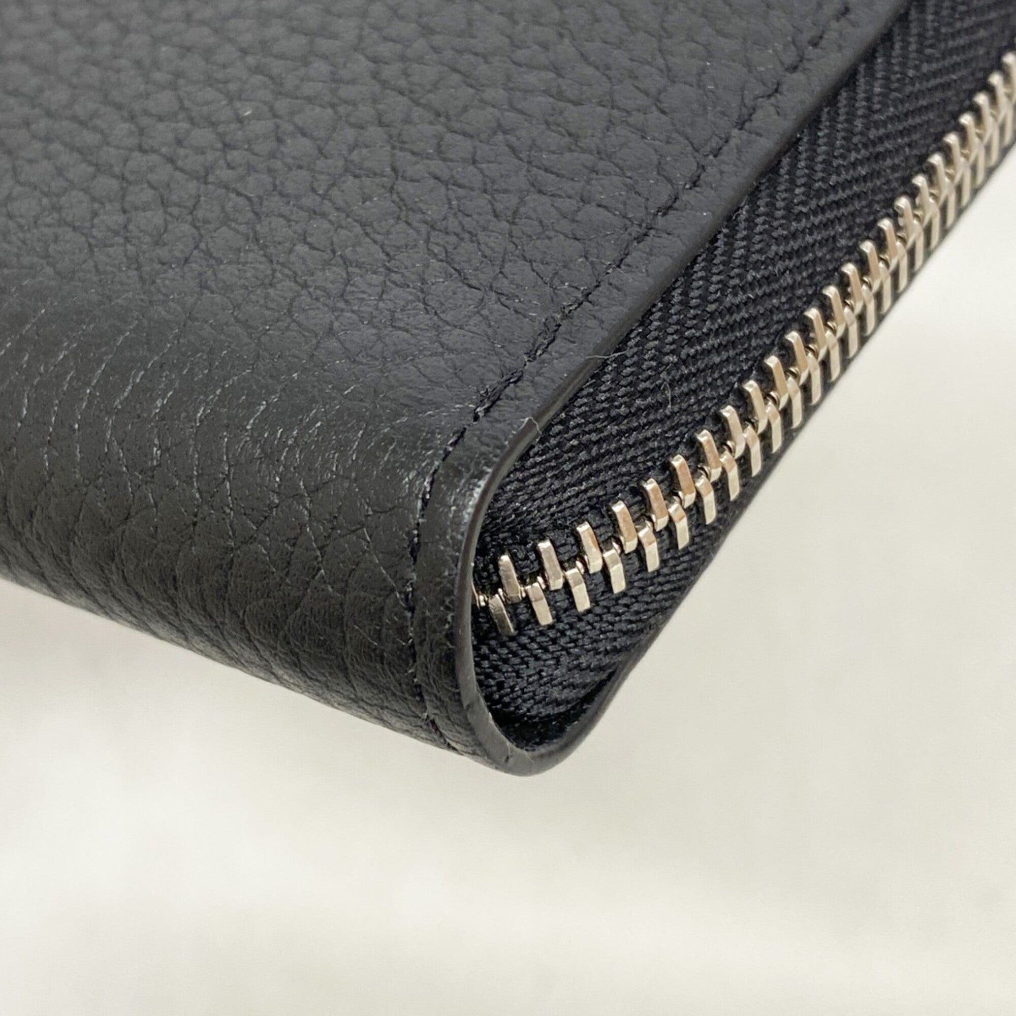 Louis Vuitton Noir Long Wallet (Bi-Fold) (Pre-Owned)