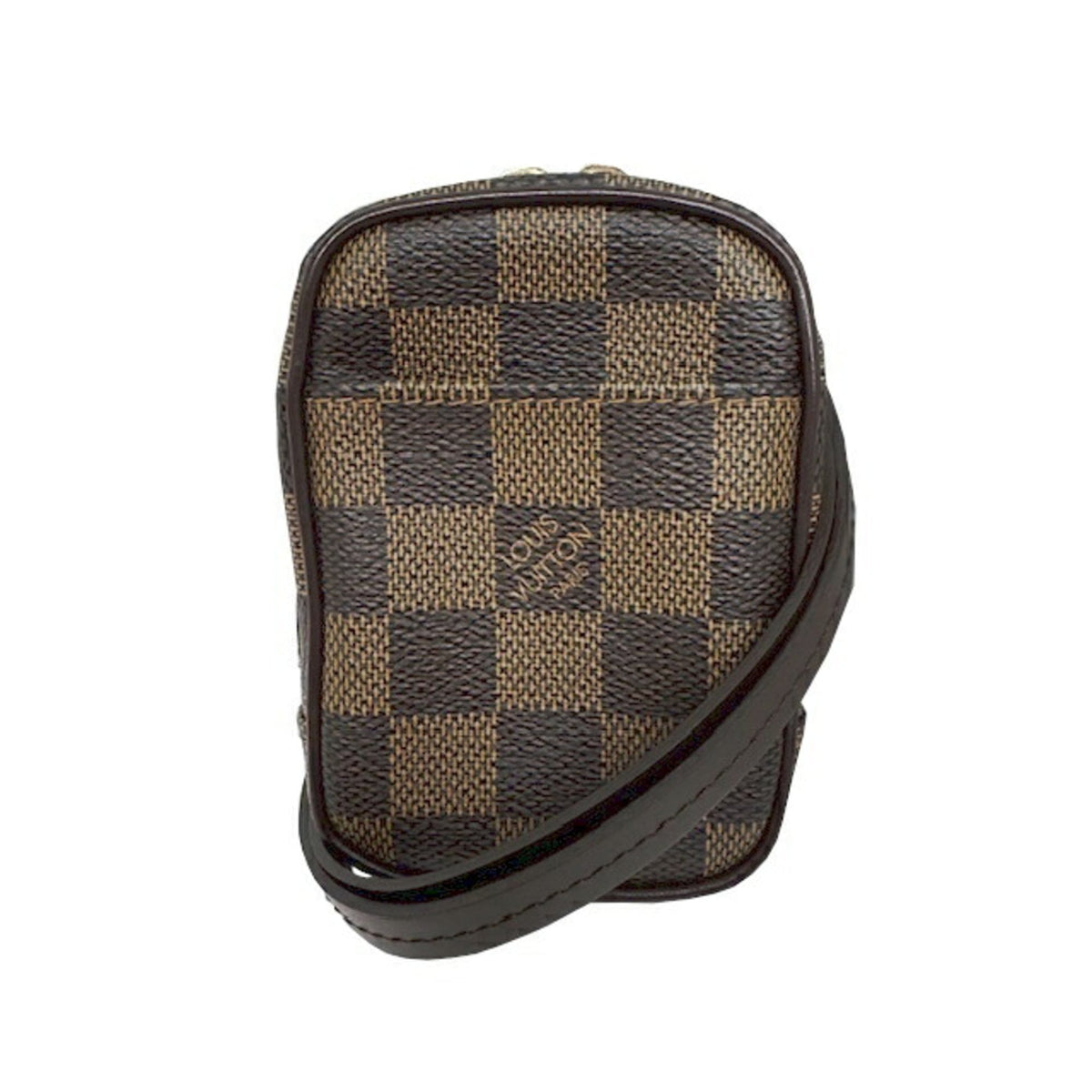 Louis Vuitton Brown Damier Canvas Ebene Damier Canvas Pouch Shoulder Bag (Pre-Owned)