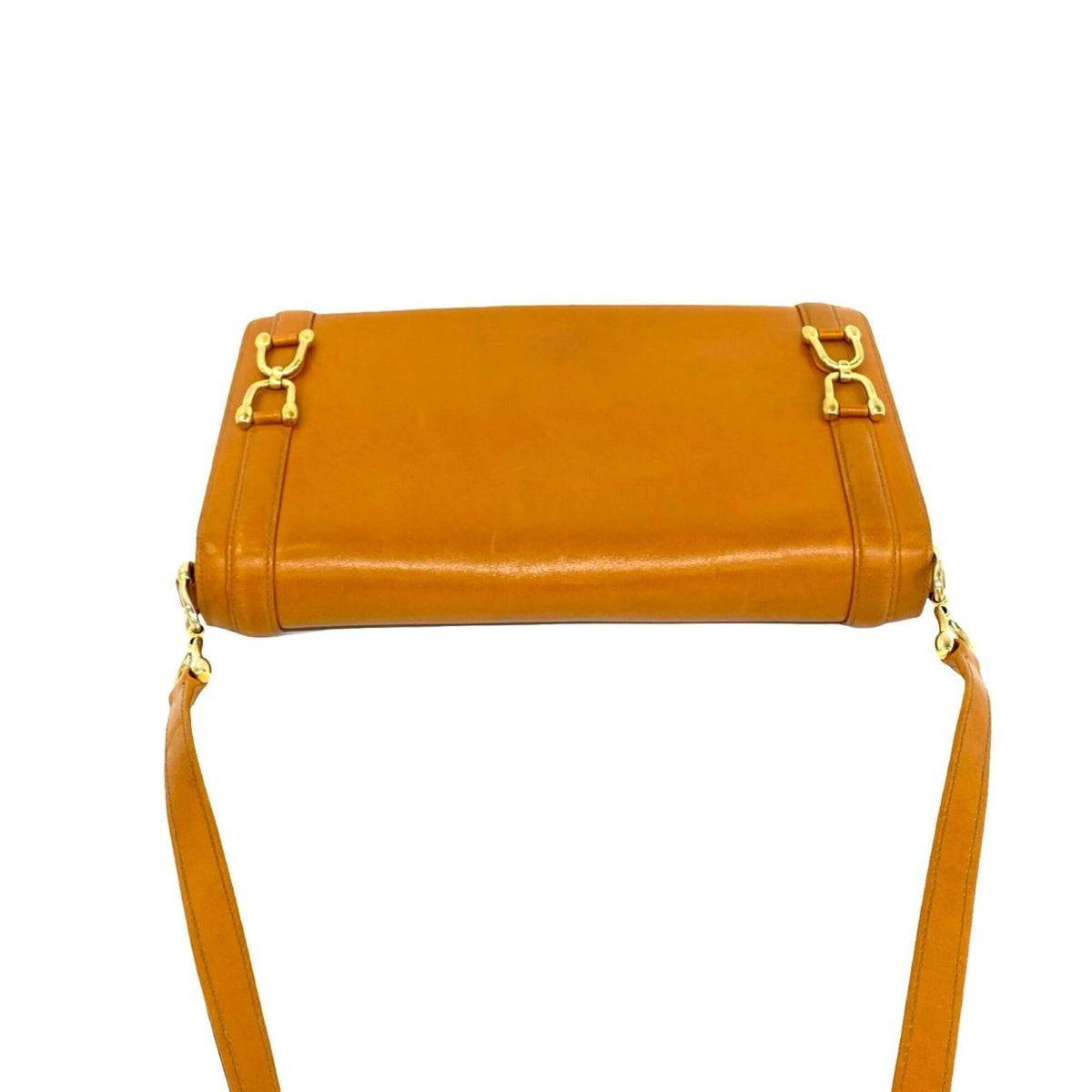 Gucci Brown Leather Shoulder Bag (Pre-Owned)